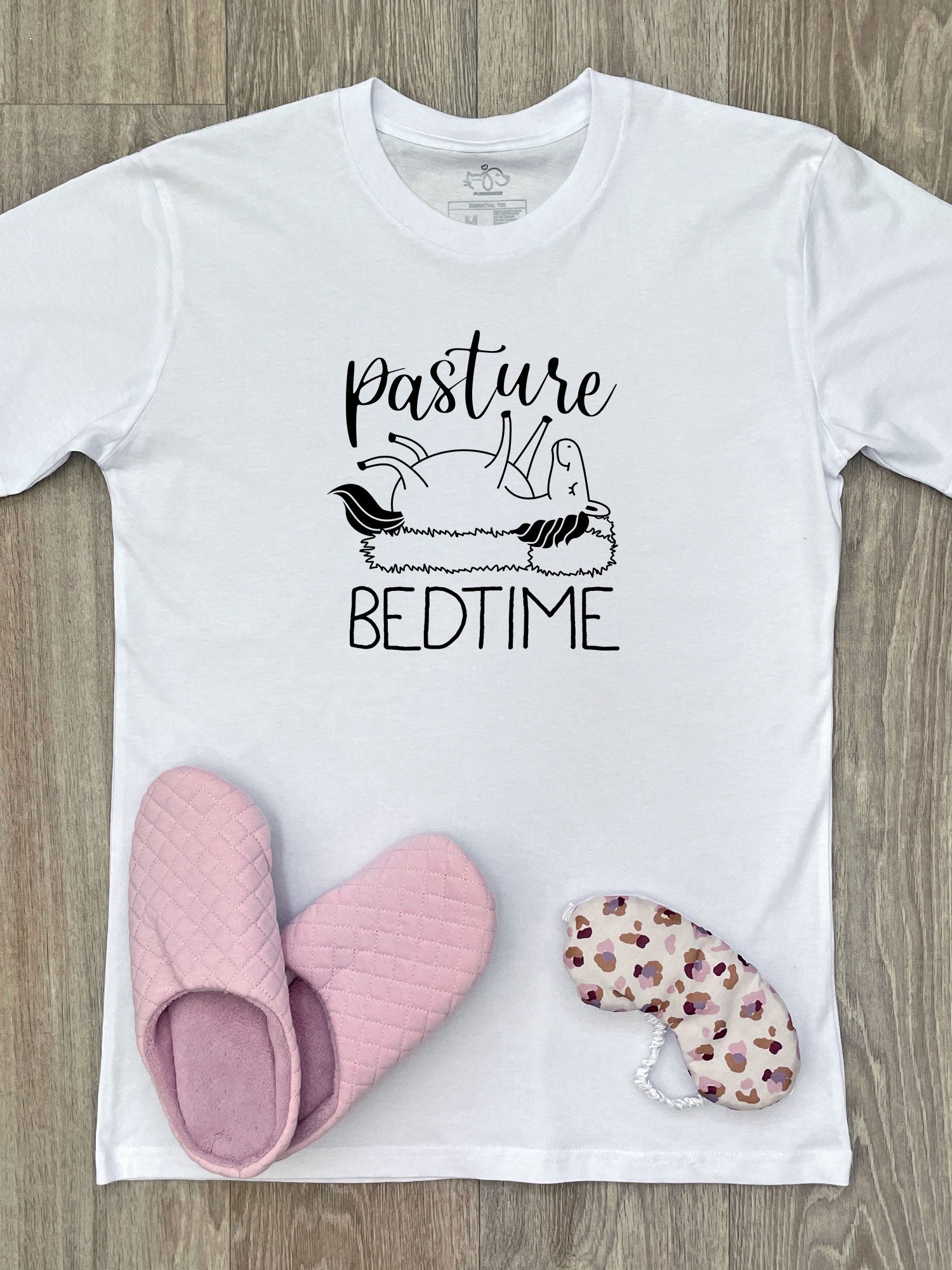 Pasture Bedtime Horse Lovers Essential Unisex Tee