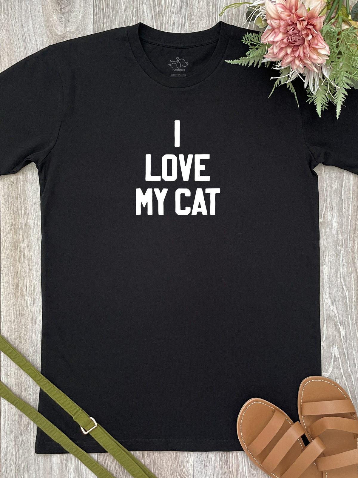 I Love My Cat Essential Unisex Tee