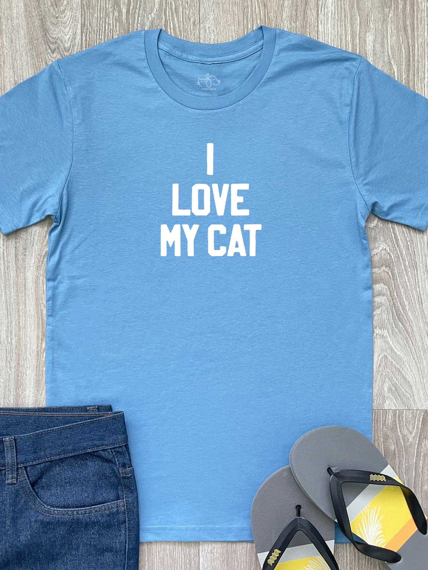 I Love My Cat Essential Unisex Tee