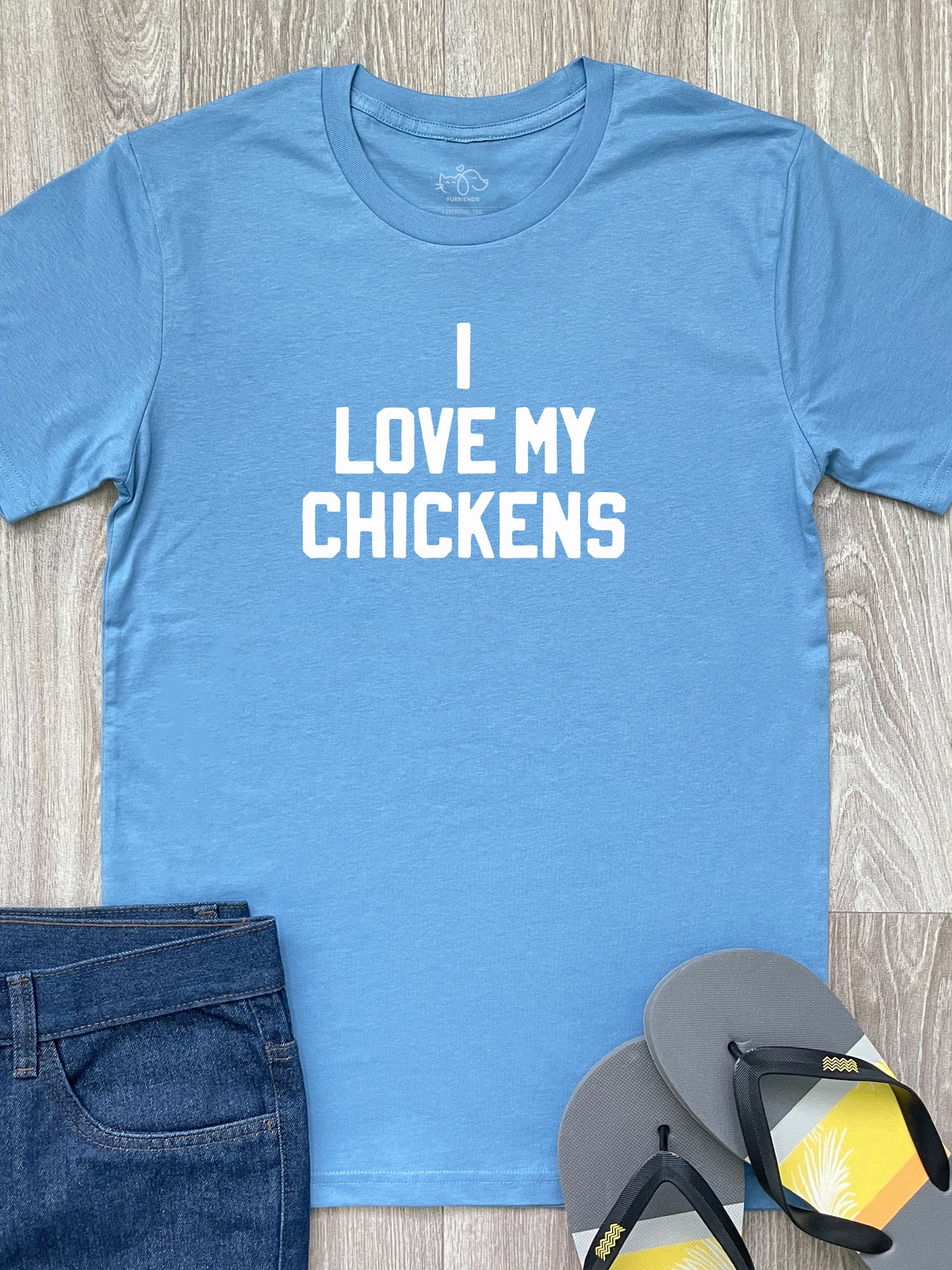 I Love My Chickens Essential Unisex Tee