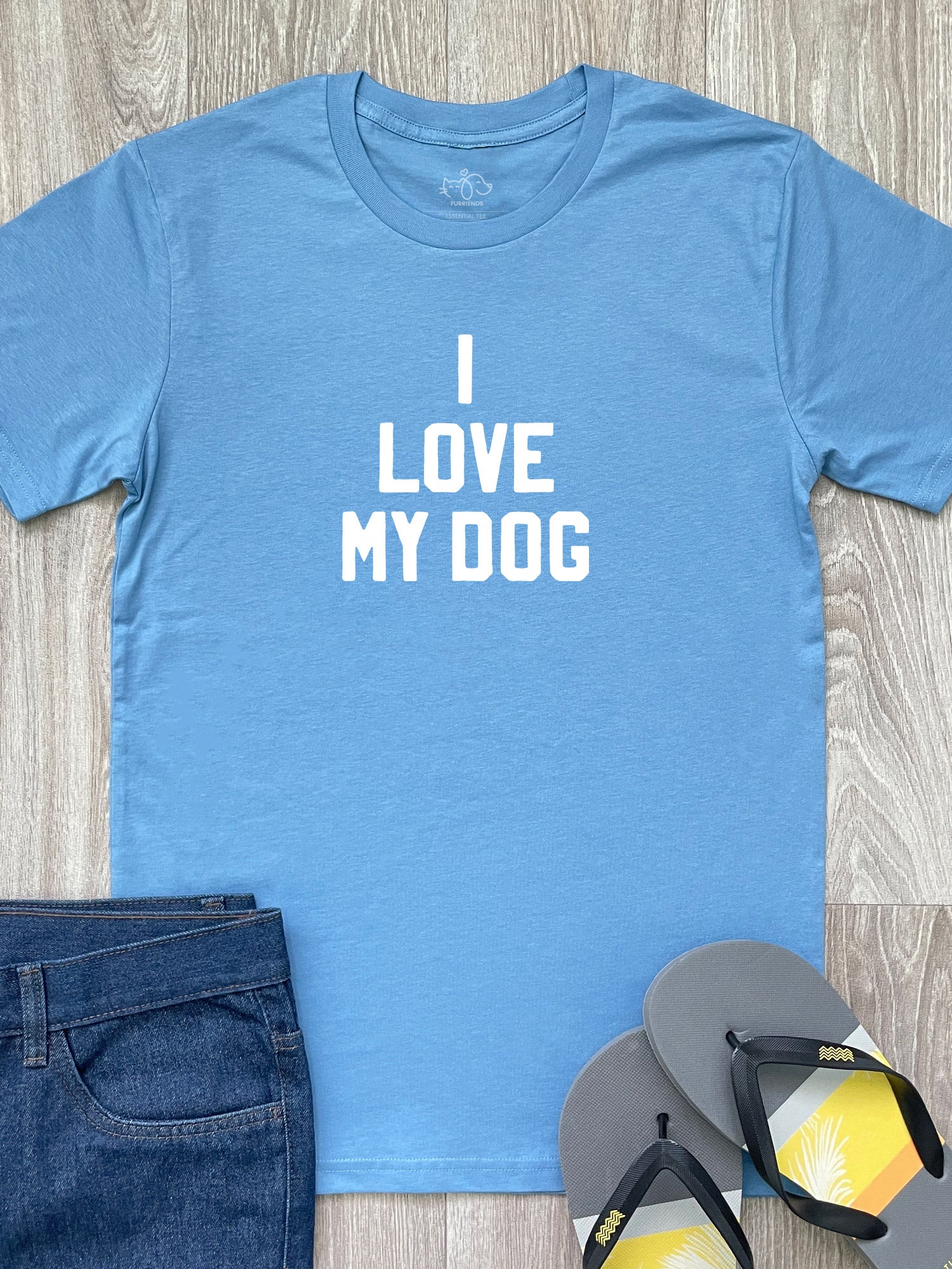 I Love My Dog Essential Unisex Tee