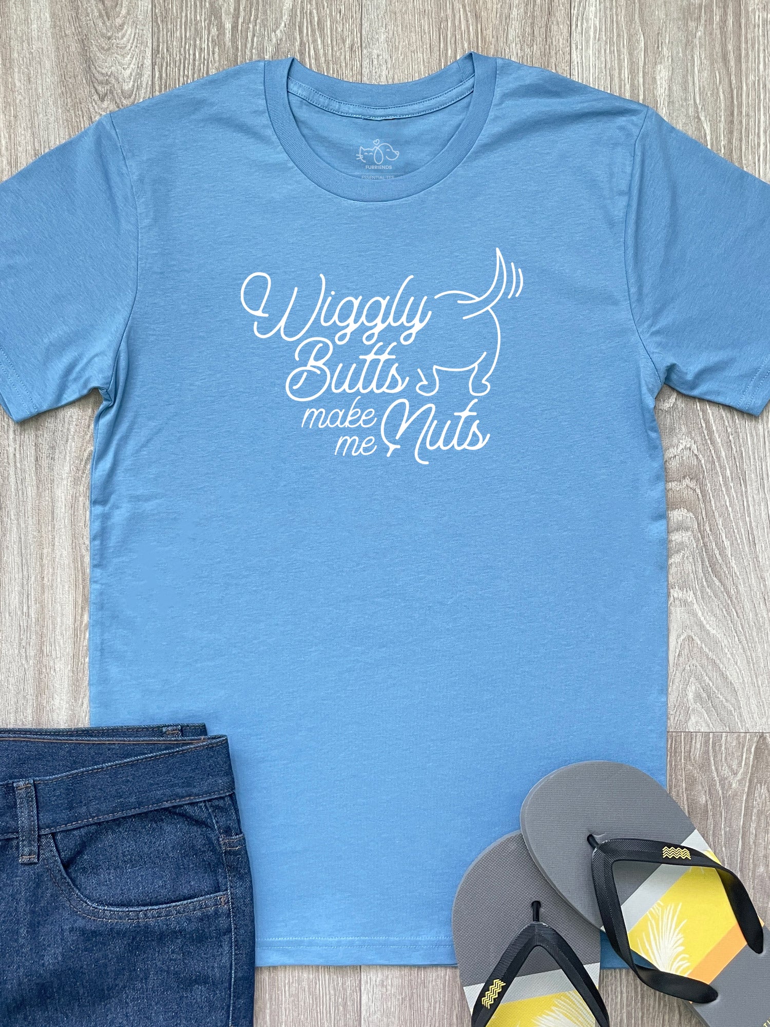 Wiggly Butts Make Me Nuts Essential Unisex Tee