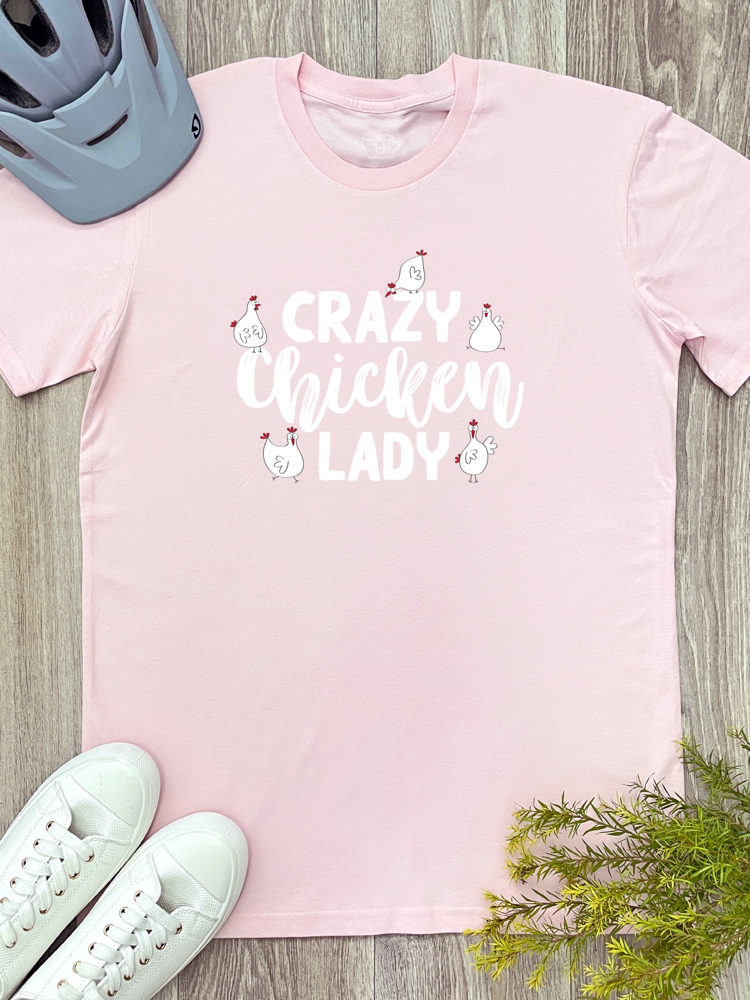 Crazy Chicken Lady Essential Unisex Tee