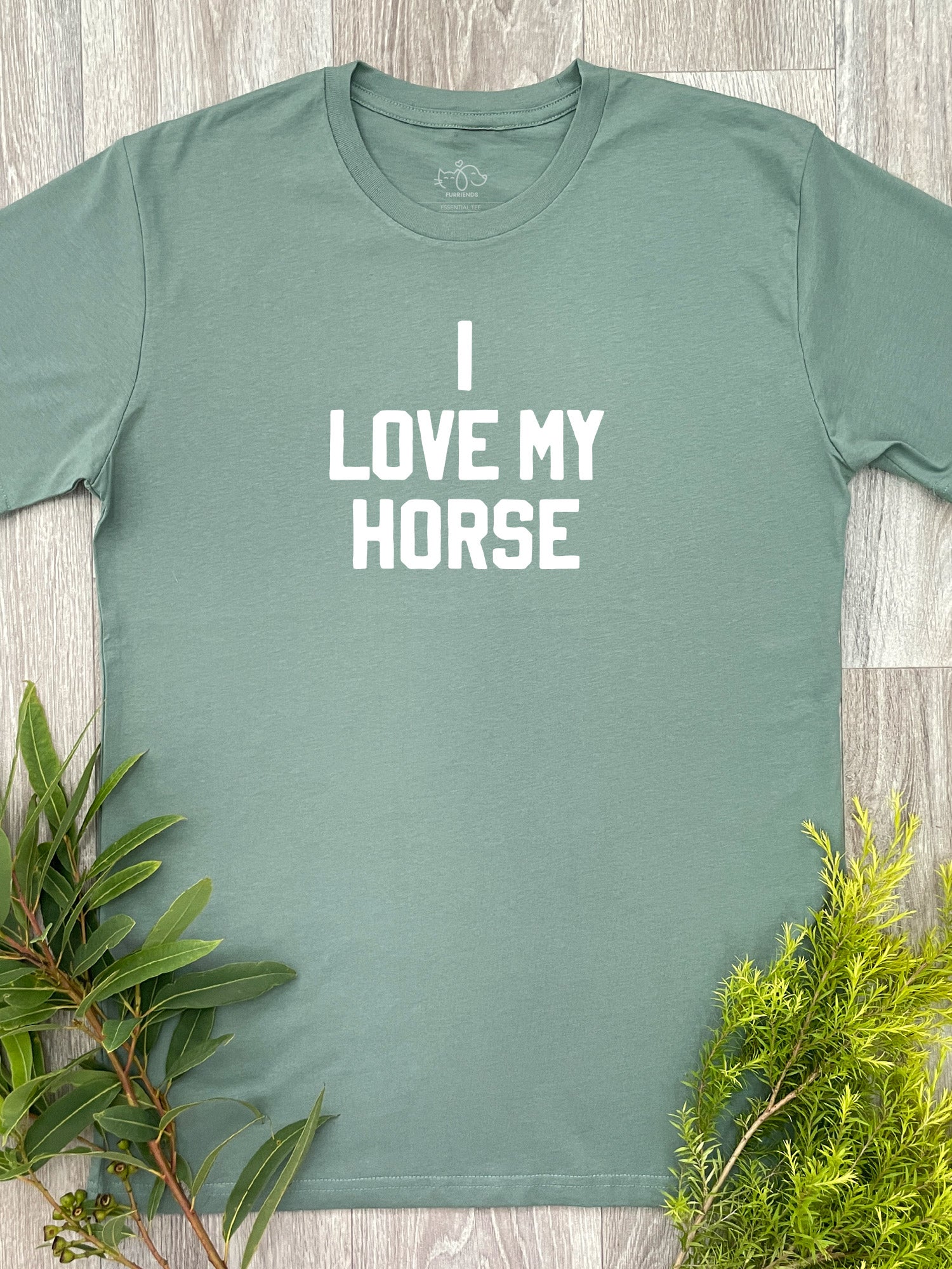 I Love My Horse Essential Unisex Tee