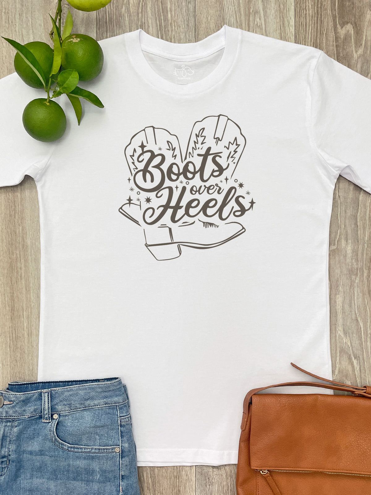 Boots Over Heels Essential Unisex Tee