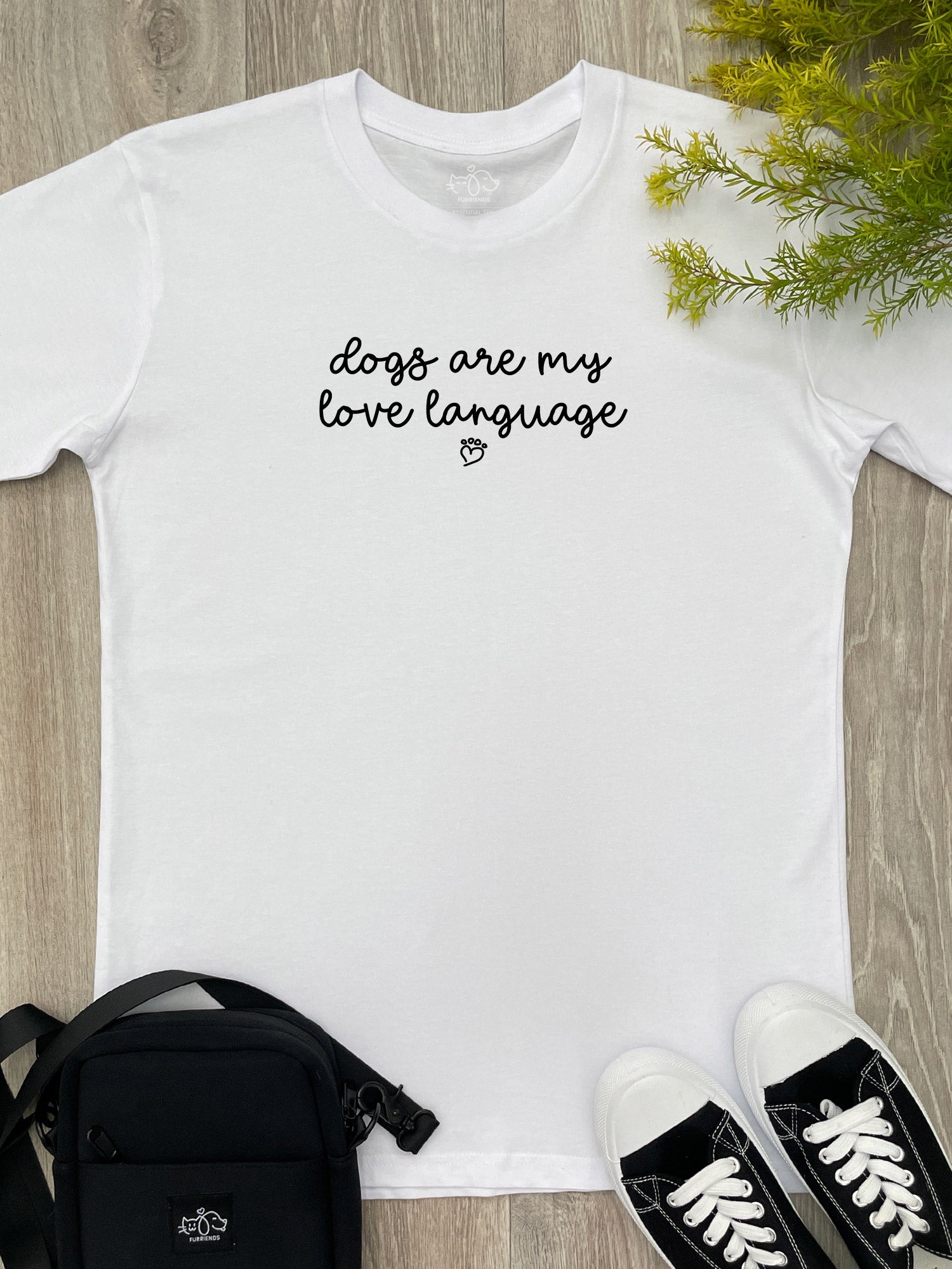 Dogs Are My Love Language Essential Unisex Tee