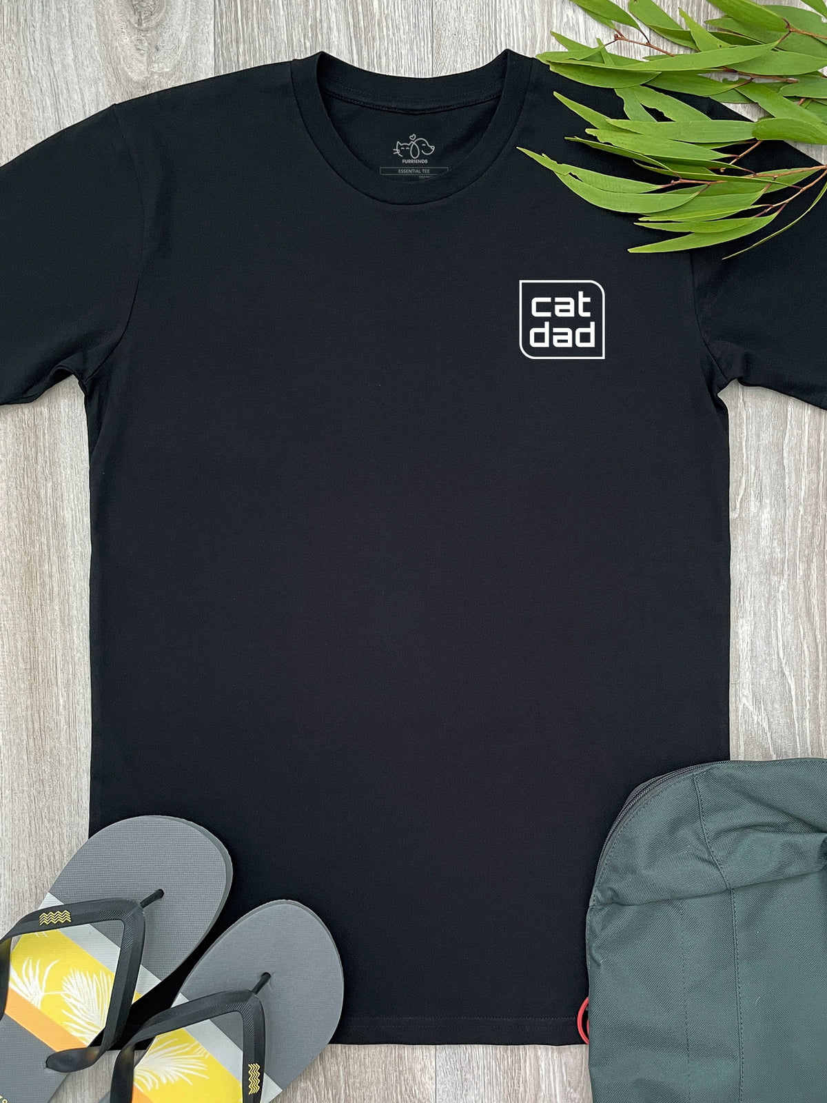 Cat Dad Essential Unisex Tee