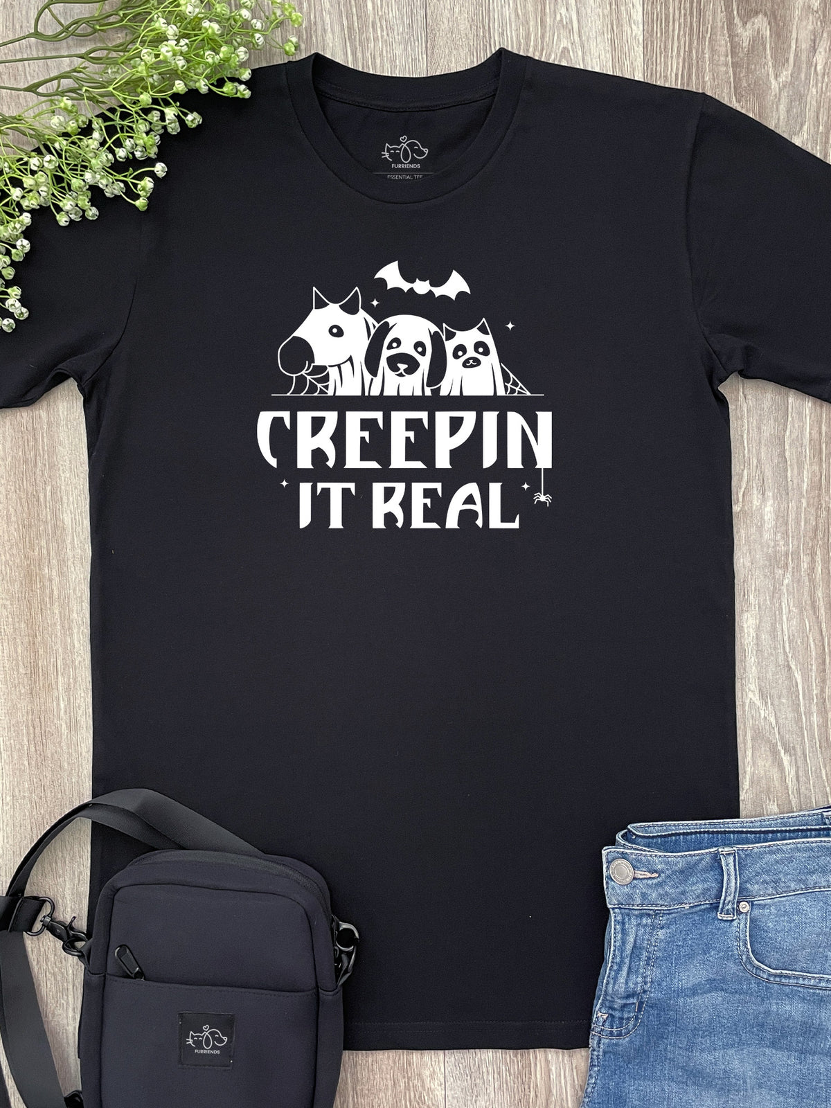 Creepin It Real Essential Unisex Tee