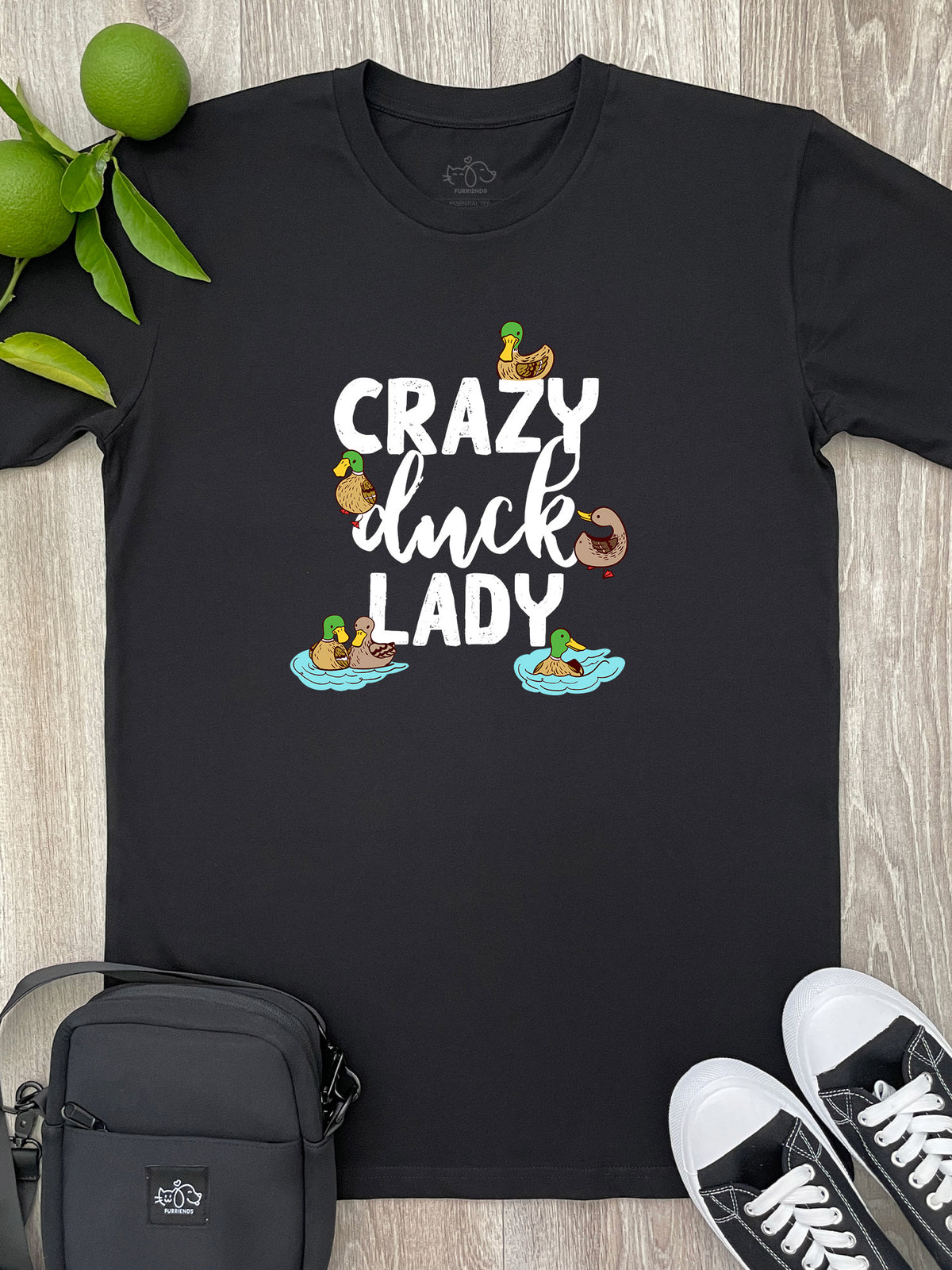 Crazy Duck Lady Essential Unisex Tee