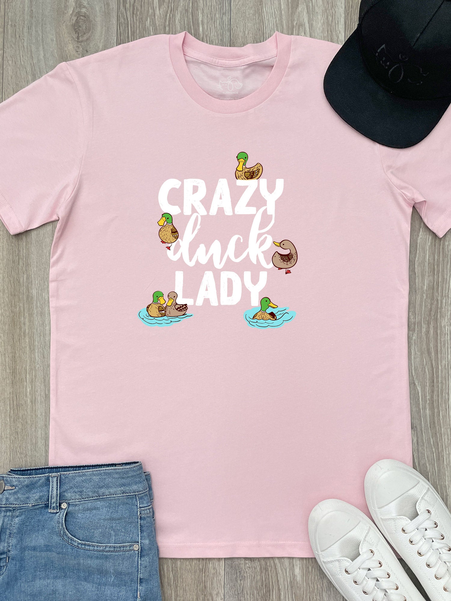 Crazy Duck Lady Essential Unisex Tee