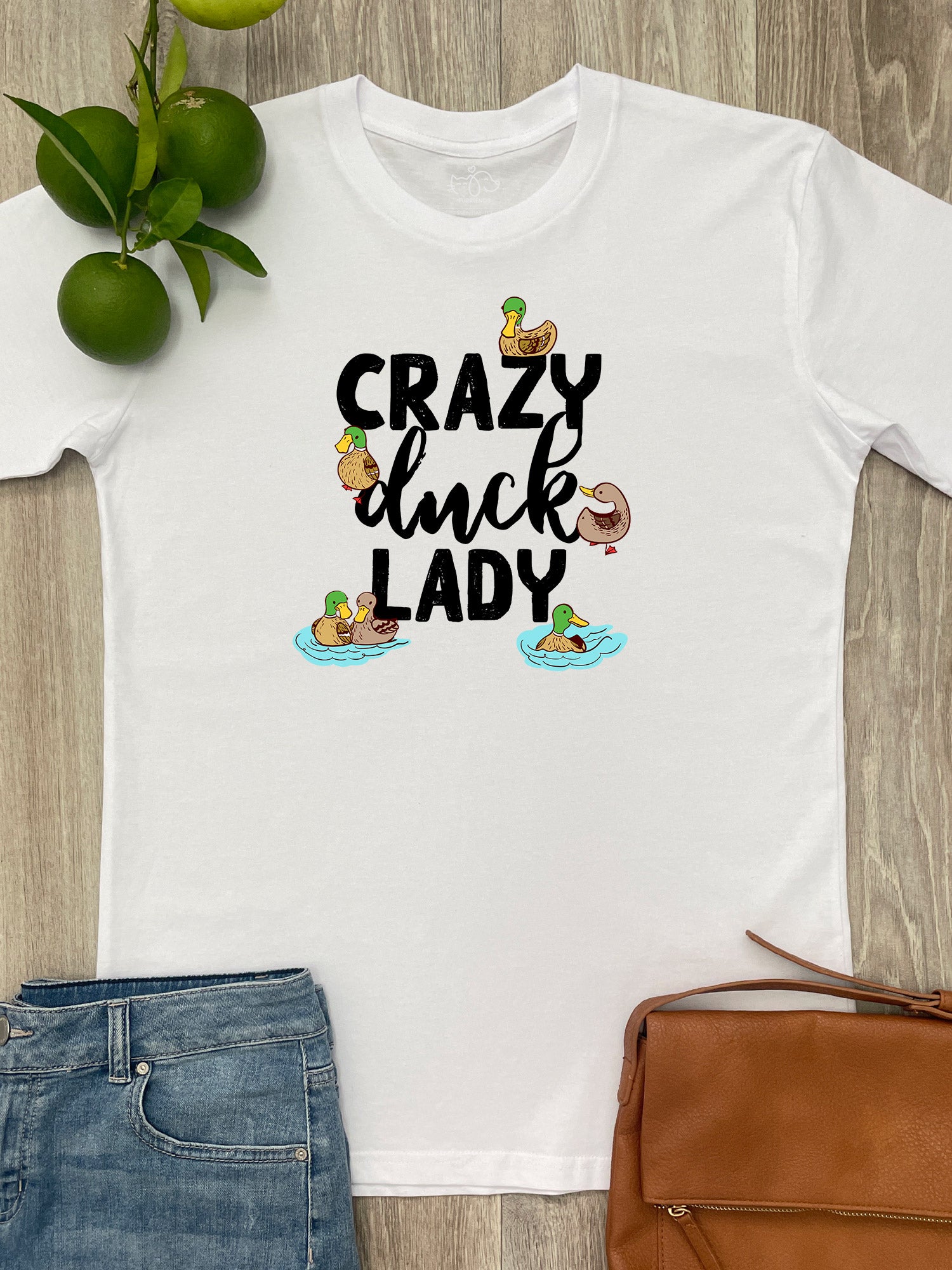 Crazy Duck Lady Essential Unisex Tee