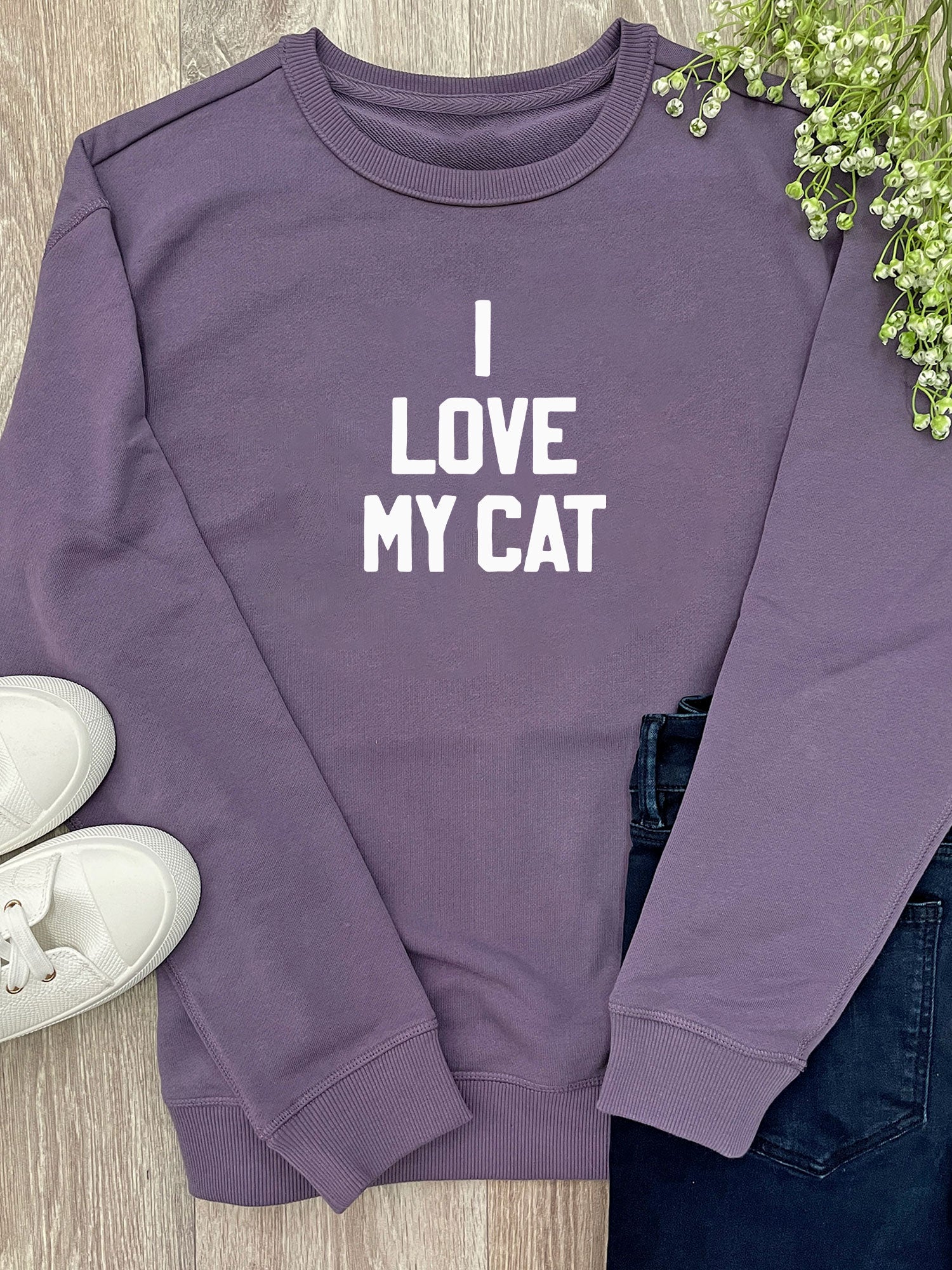 I Love My Cat Classic Jumper