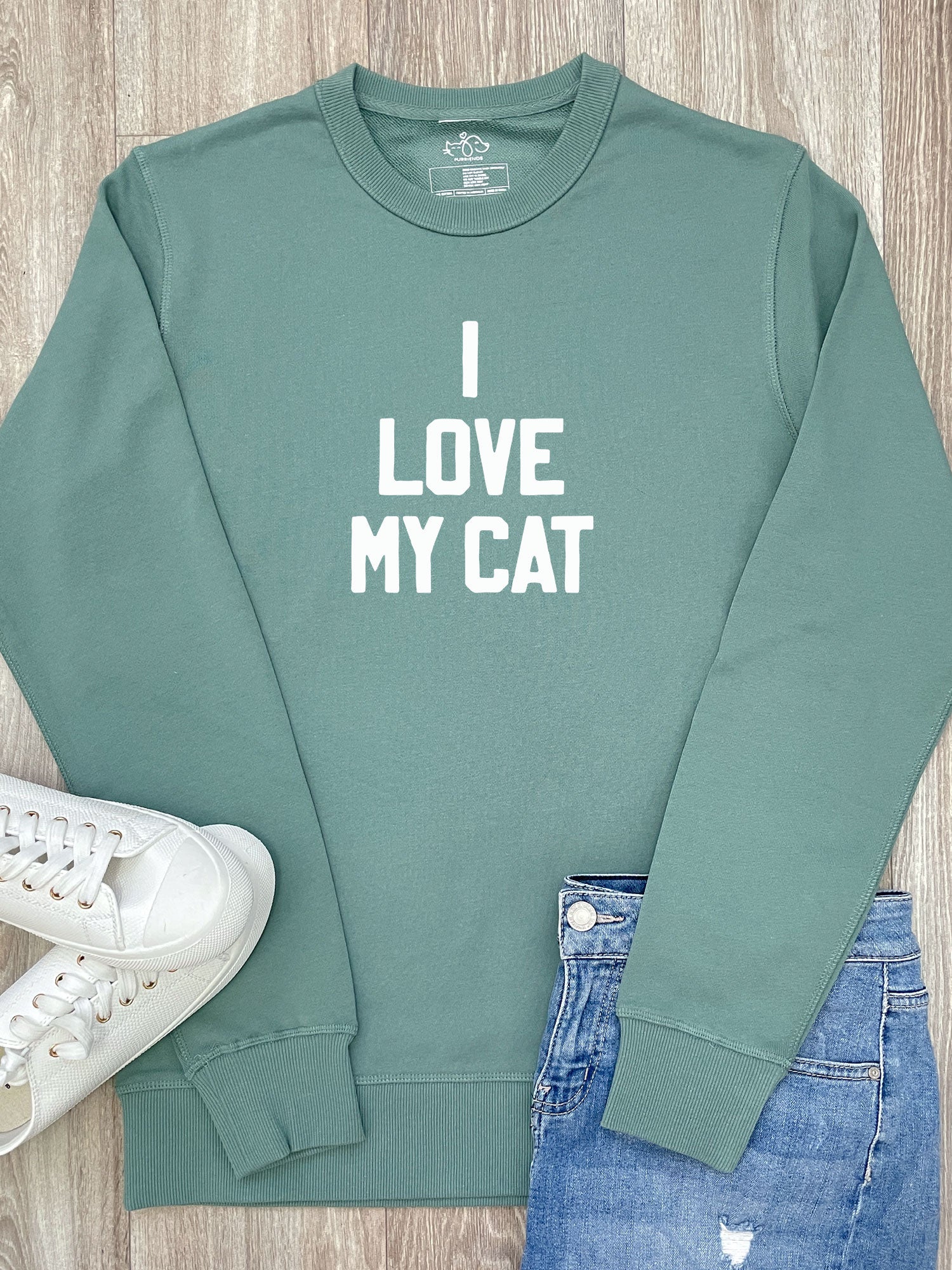 I Love My Cat Classic Jumper