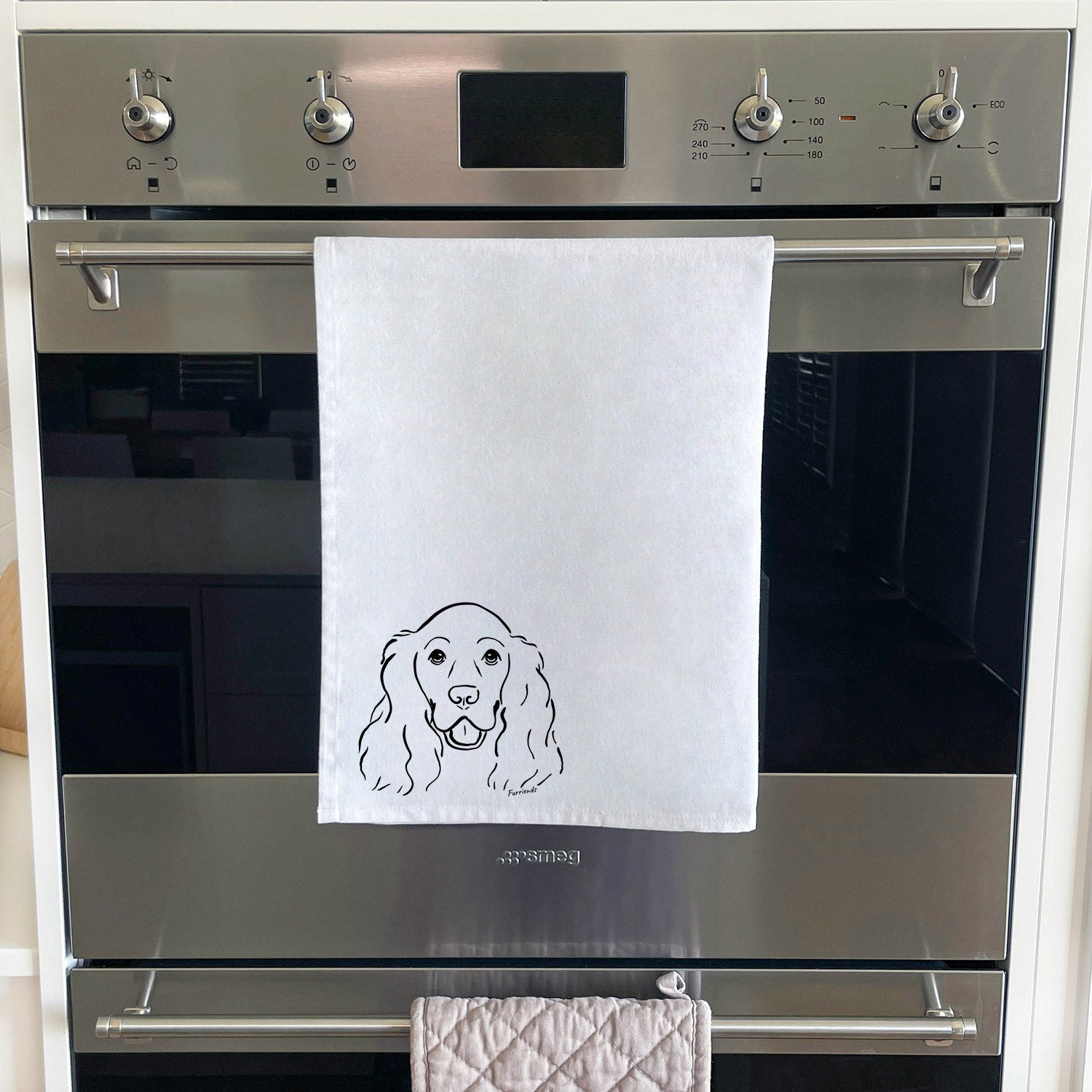 Cocker Spaniel Tea Towel