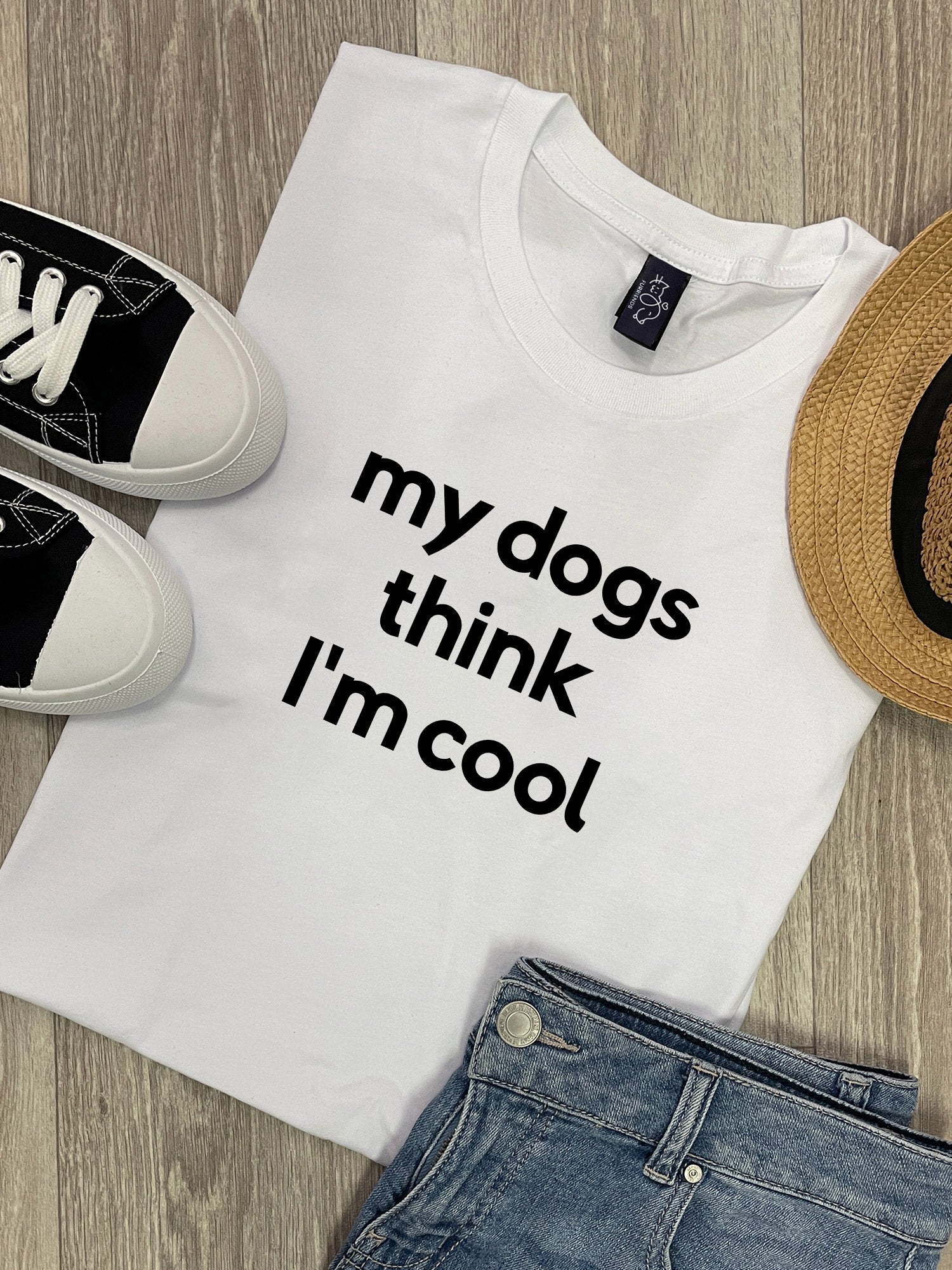 My Dog Thinks I'm Cool Ava Women's Regular Fit Tee