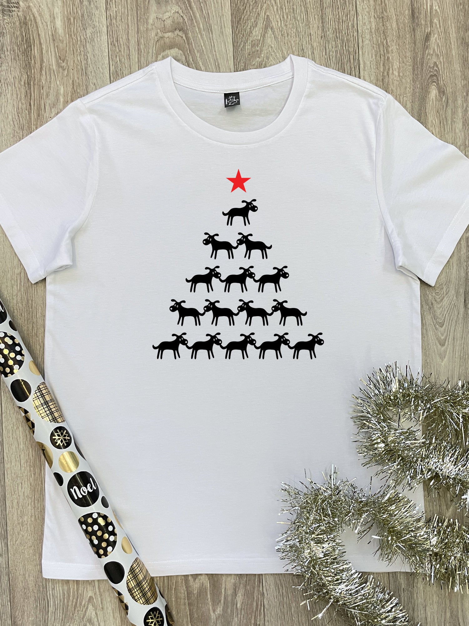 K9 Christmas Tree Ava Women's Regular Fit Tee