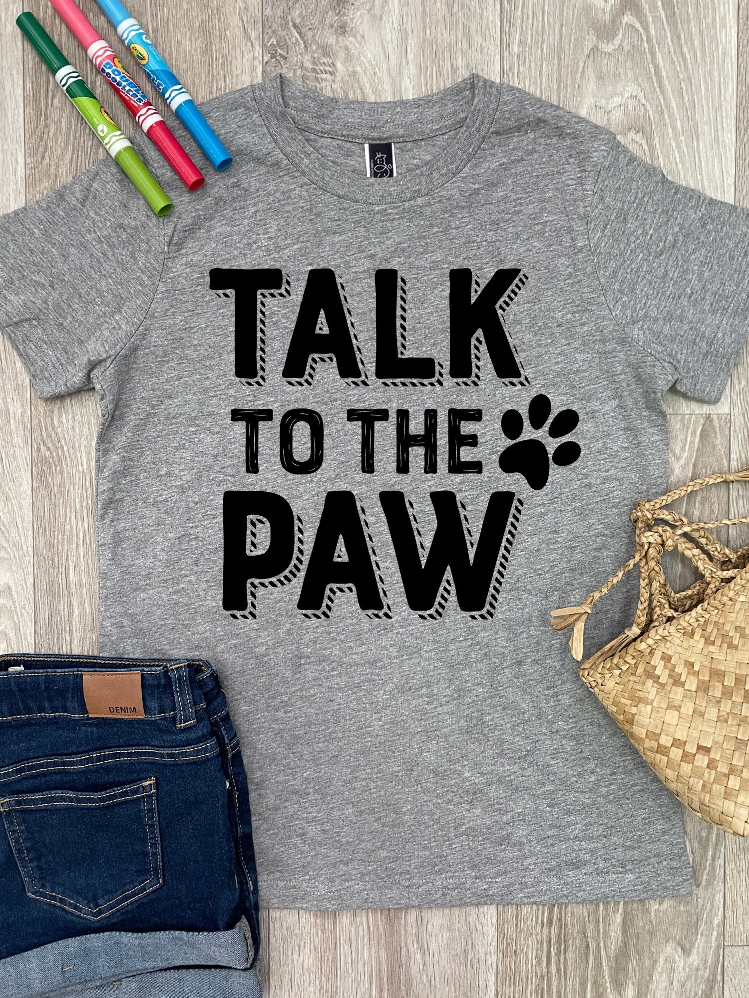 Talk To The Paw Youth Tee