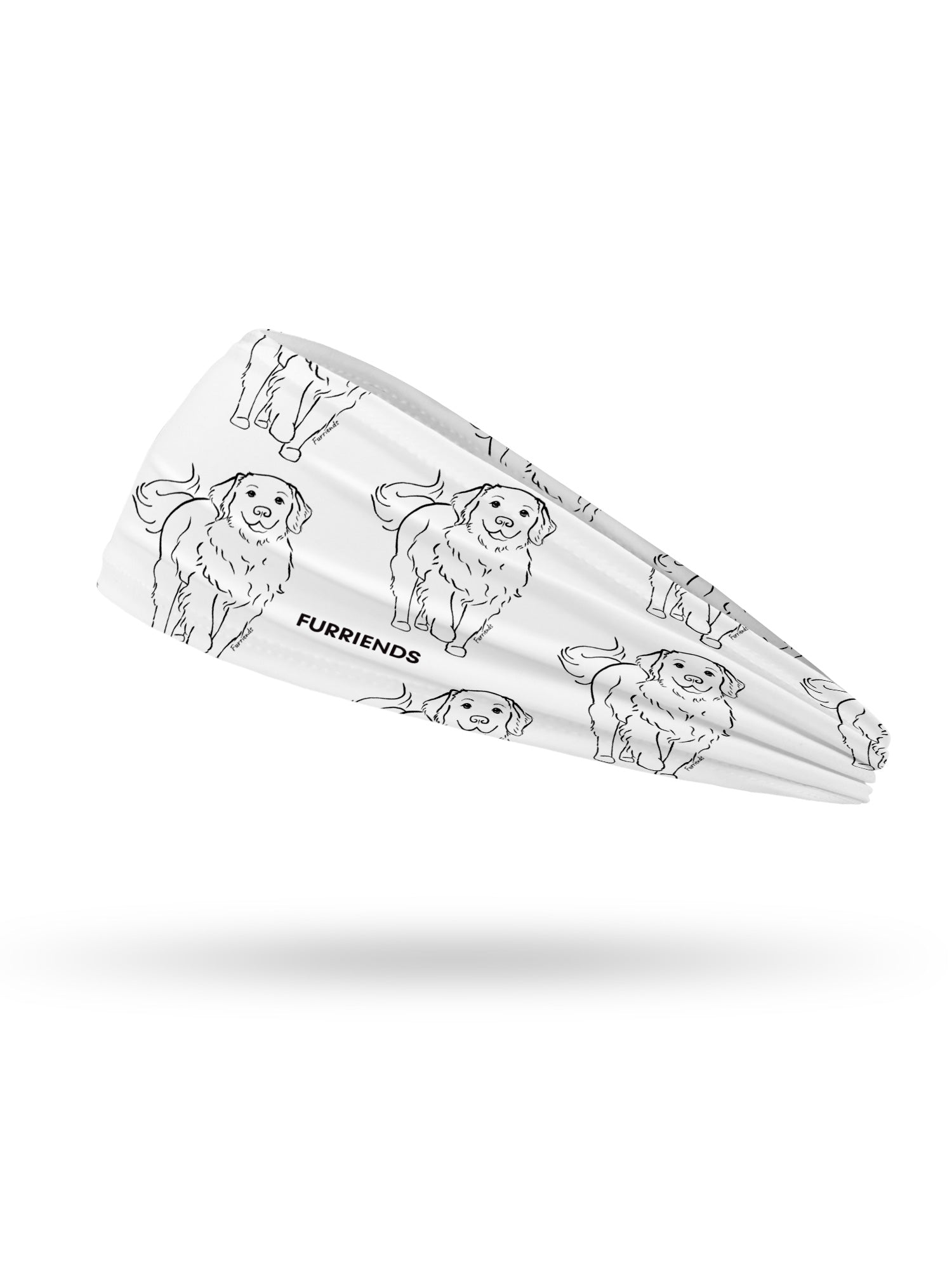 Golden Retriever Eco Performance Headband