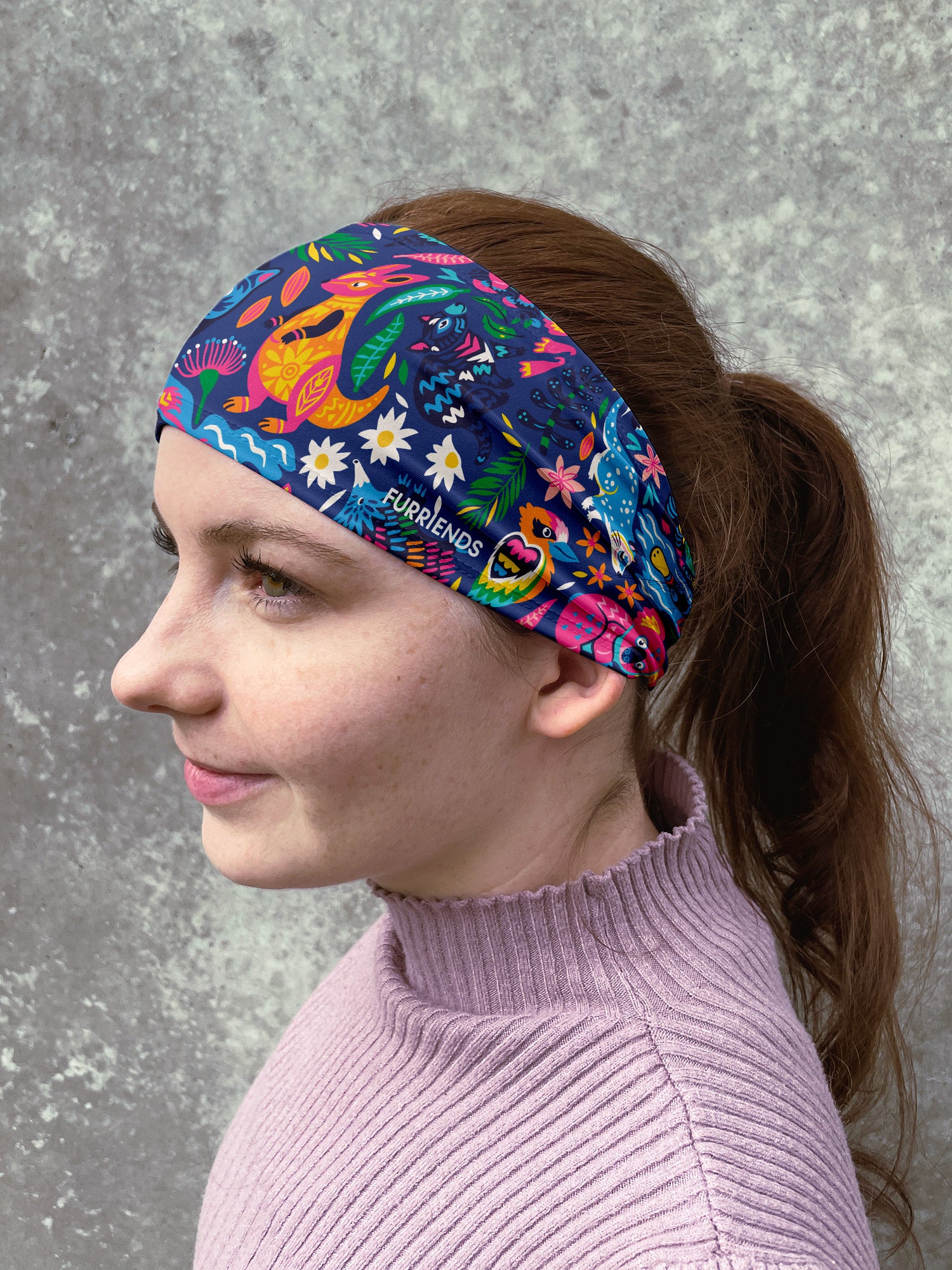 Platy & Furriends Eco Performance Headband