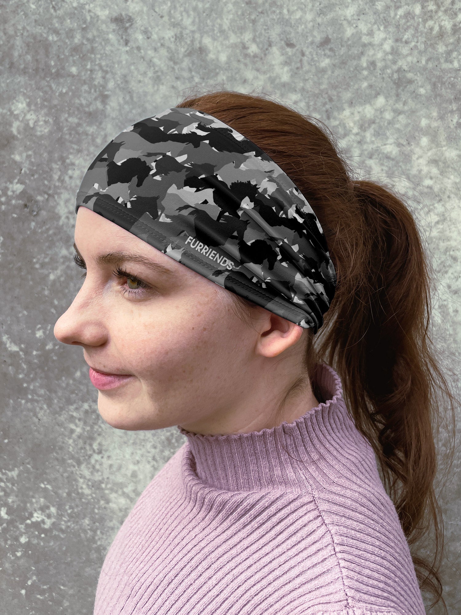 Camo Horses Eco Performance Headband