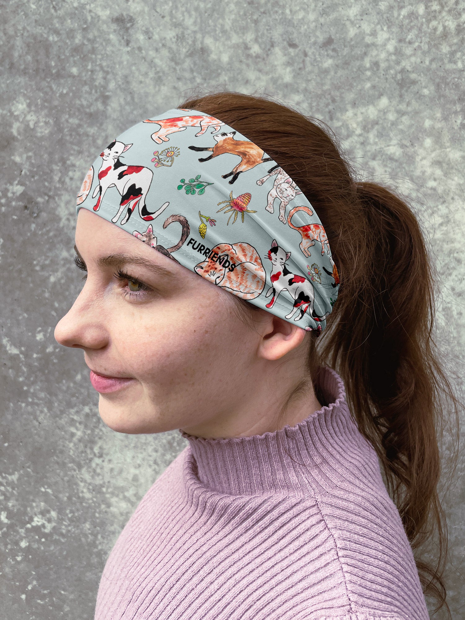 Feline Fine Eco Performance Headband