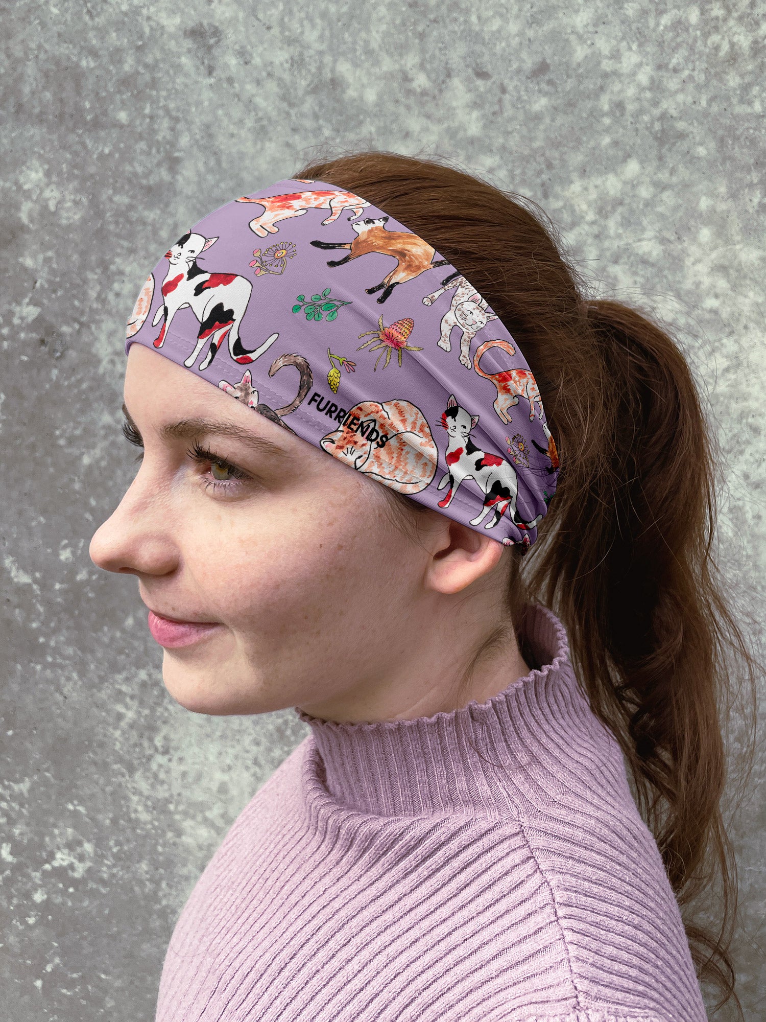 Feline Fine Eco Performance Headband