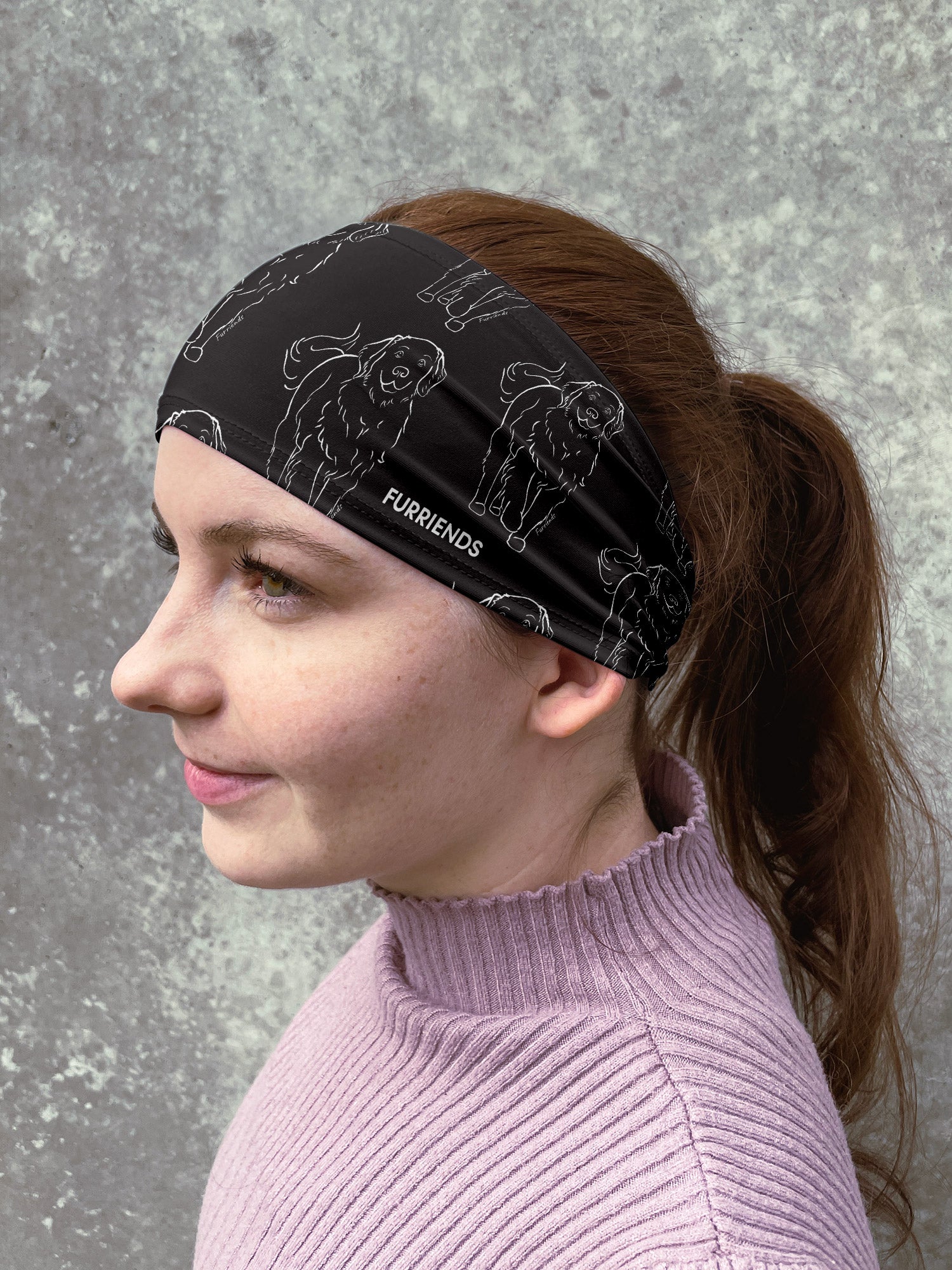 Golden Retriever Eco Performance Headband