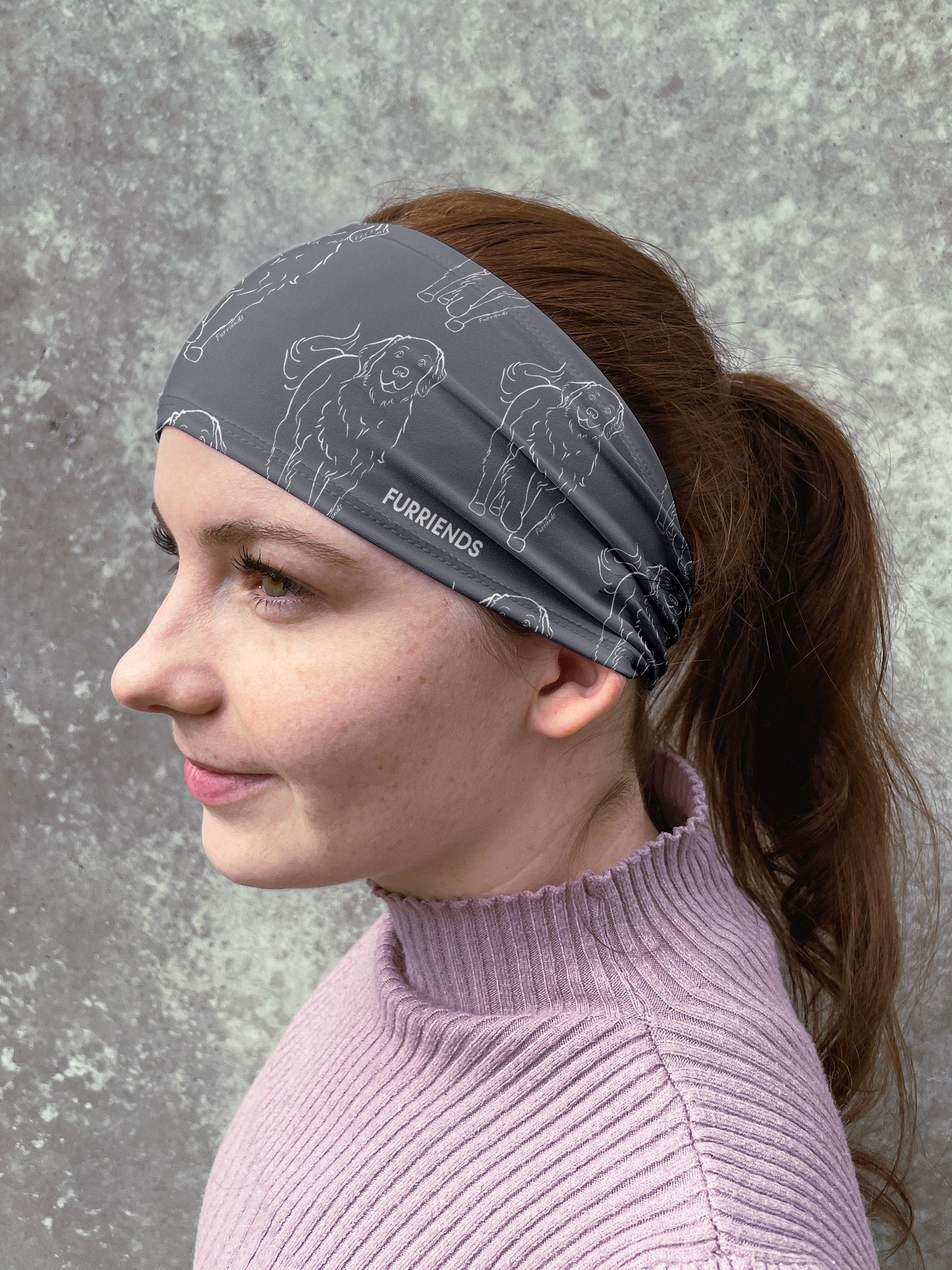 Golden Retriever Eco Performance Headband