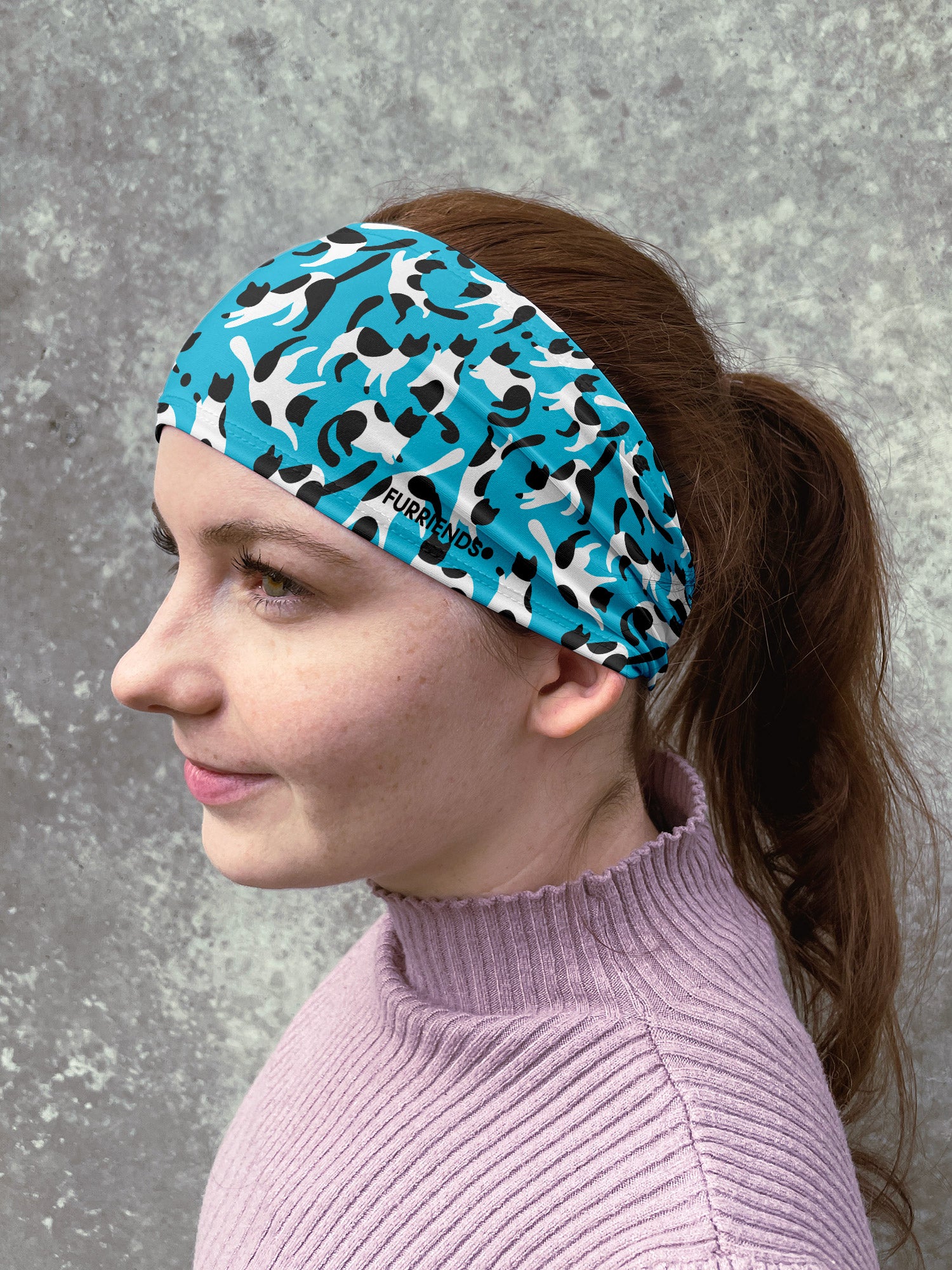 Patch The Cat Eco Performance Headband