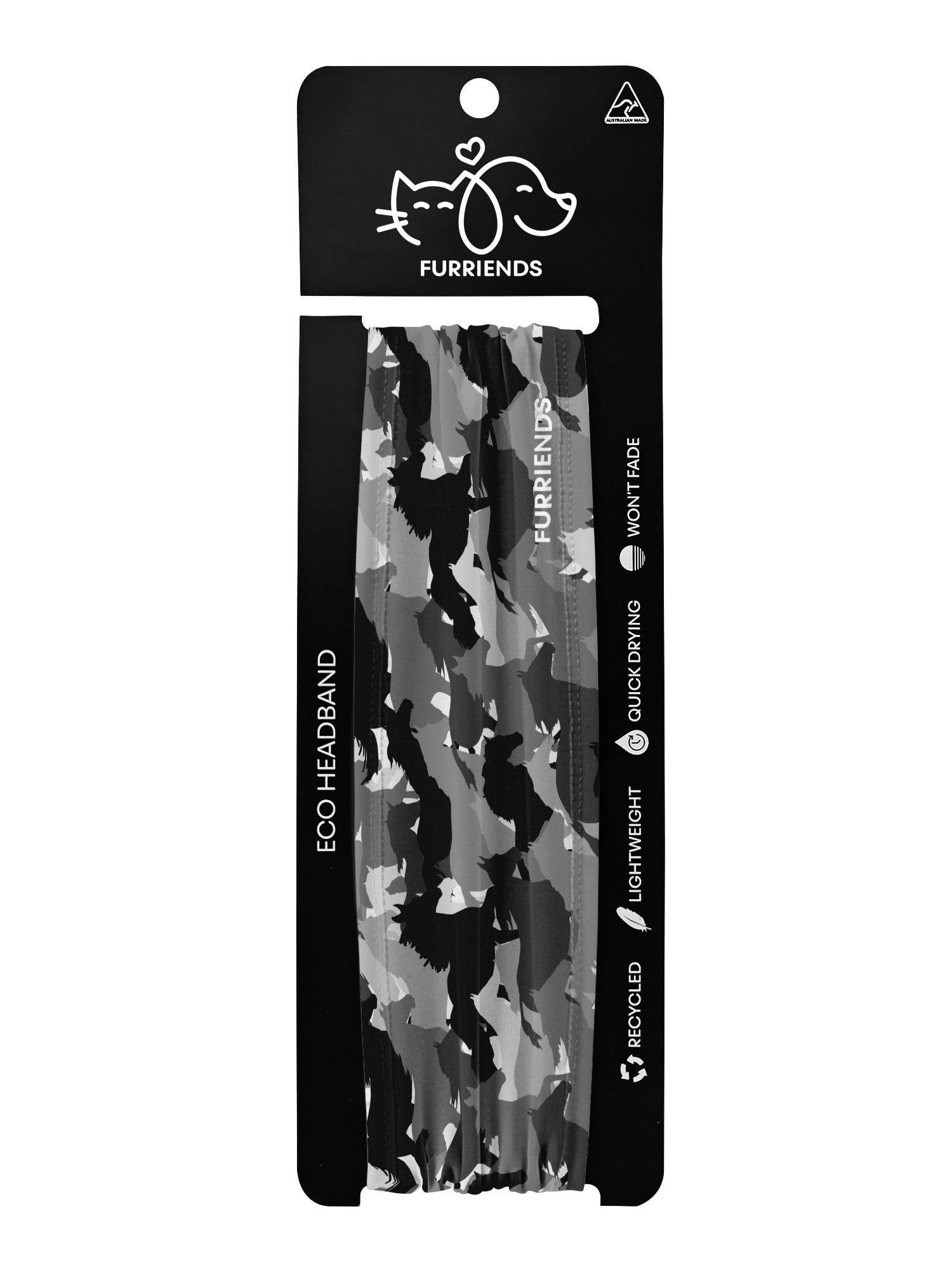 Camo Horses Eco Performance Headband