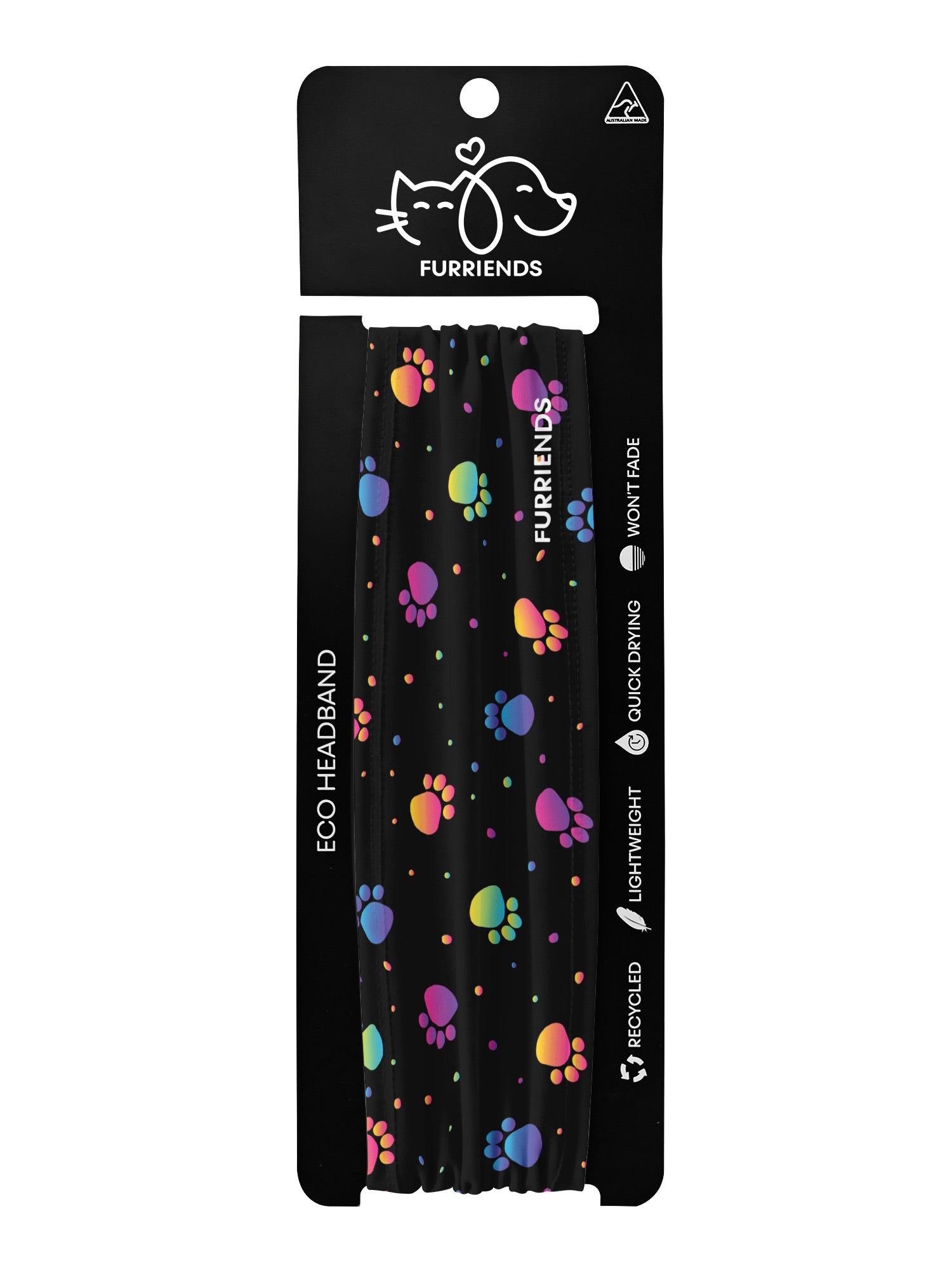 Multi Paws Eco Performance Headband