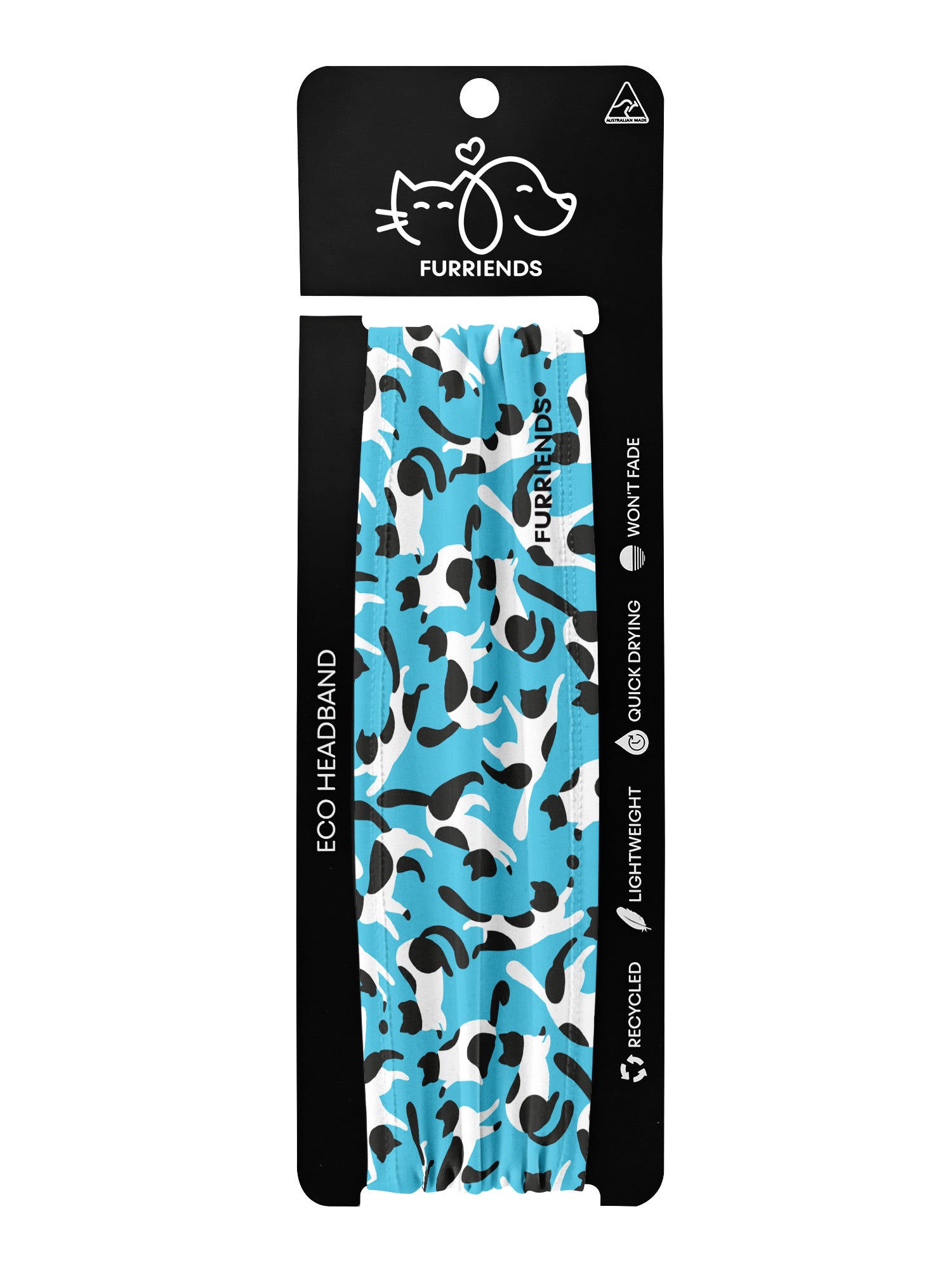 Patch The Cat Eco Performance Headband