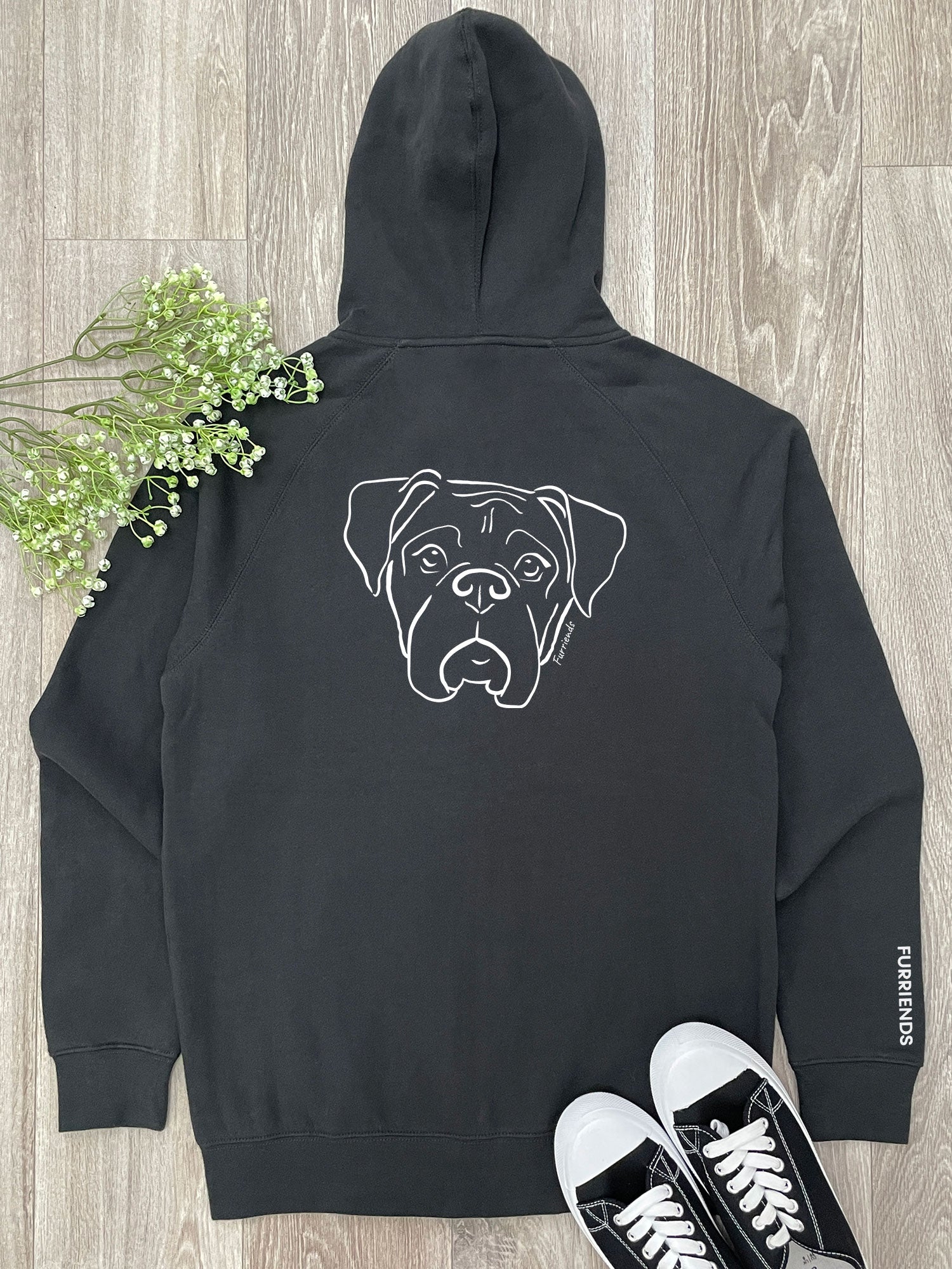 Boxer Zip Front Hoodie