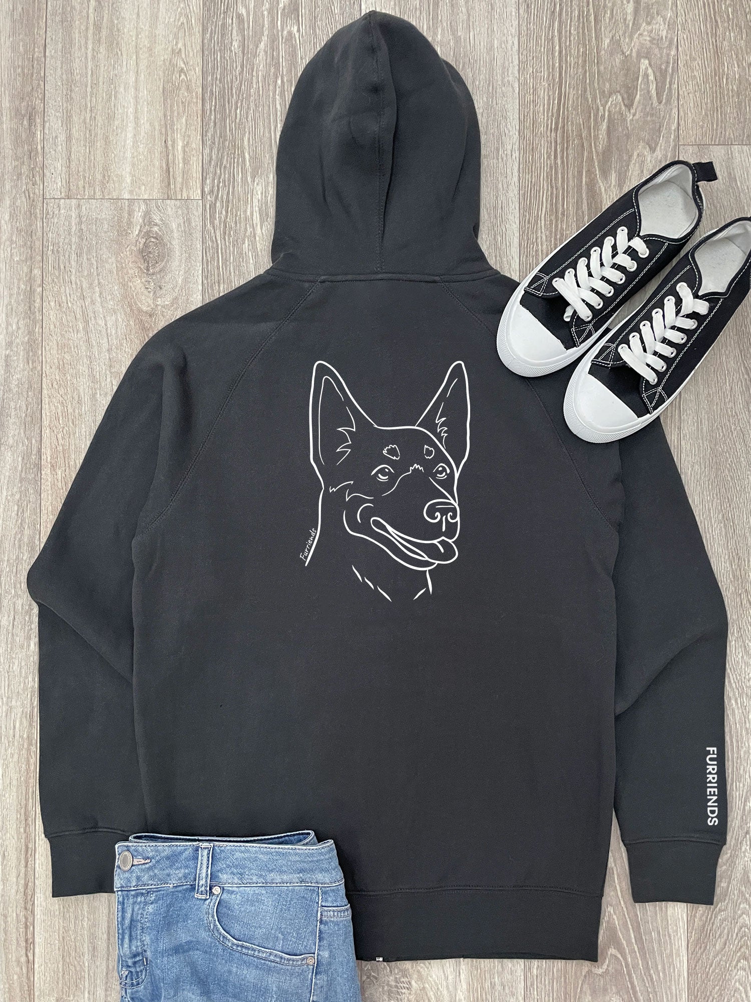 Kelpie Zip Front Hoodie