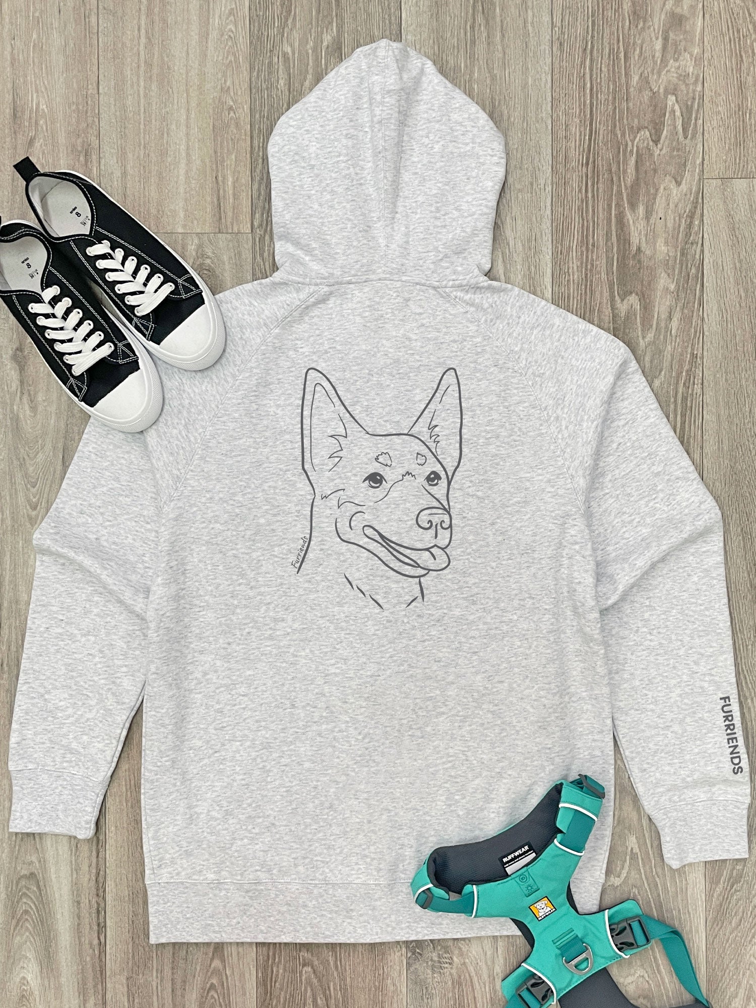 Kelpie Zip Front Hoodie