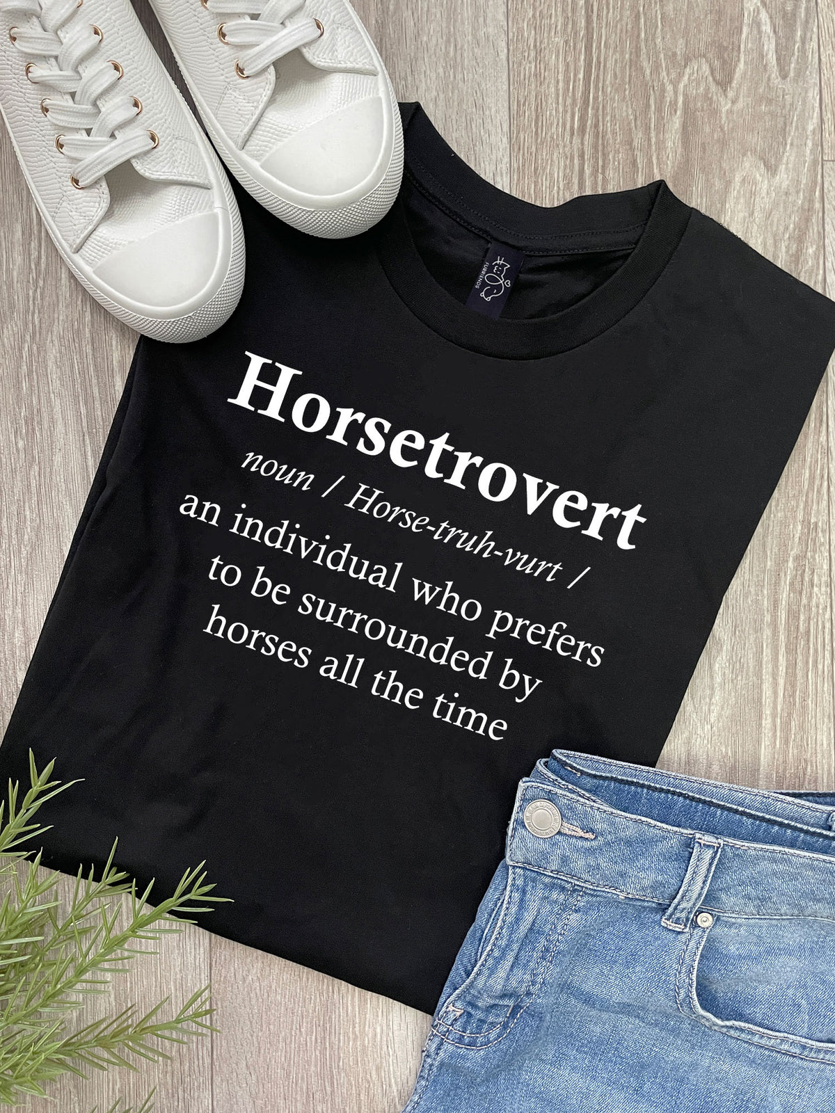 Horsetrovert Ava Women&#39;s Regular Fit Tee