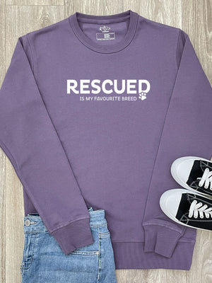 Rescued Is My Favourite Breed Classic Jumper