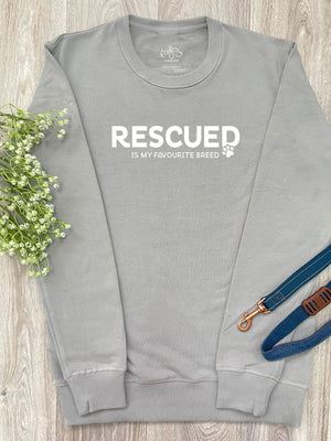 Rescued Is My Favourite Breed Classic Jumper