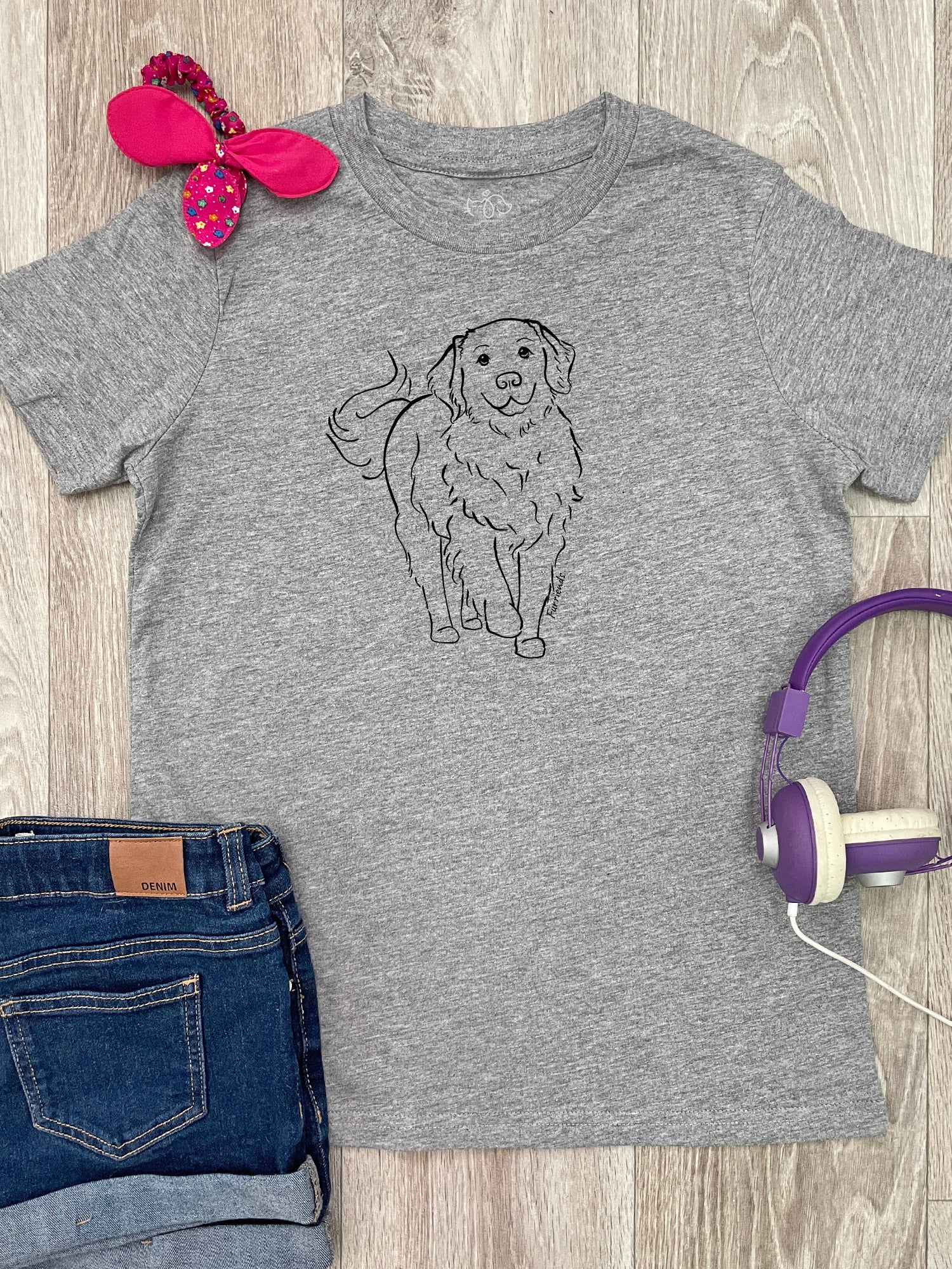 Golden Retriever Youth Tee