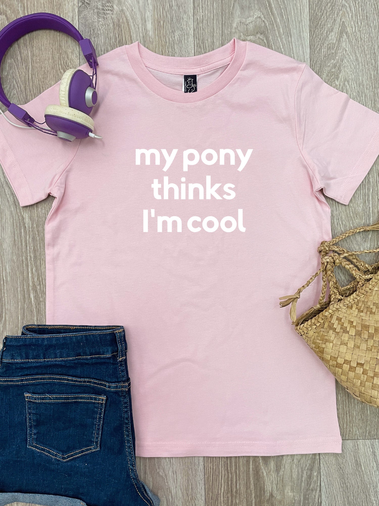 My Horse Thinks I'm Cool Youth Tee