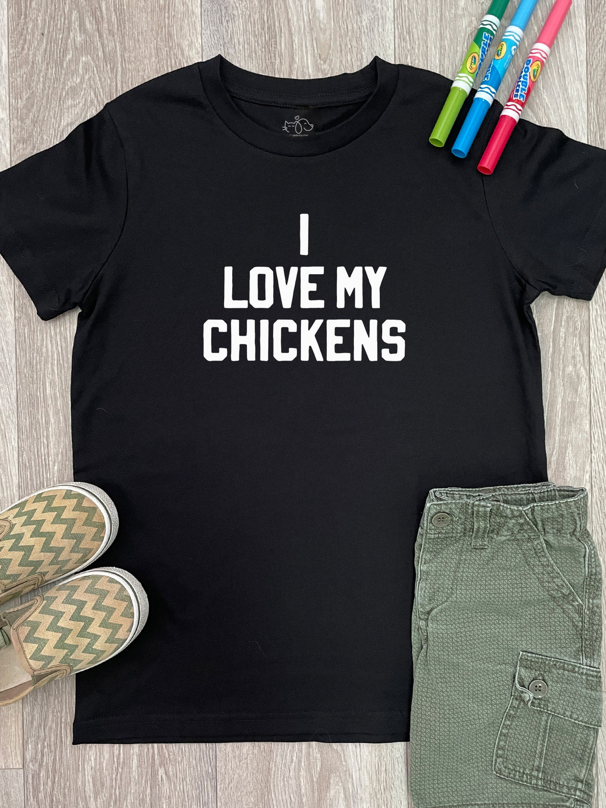 I Love My Chickens Youth Tee