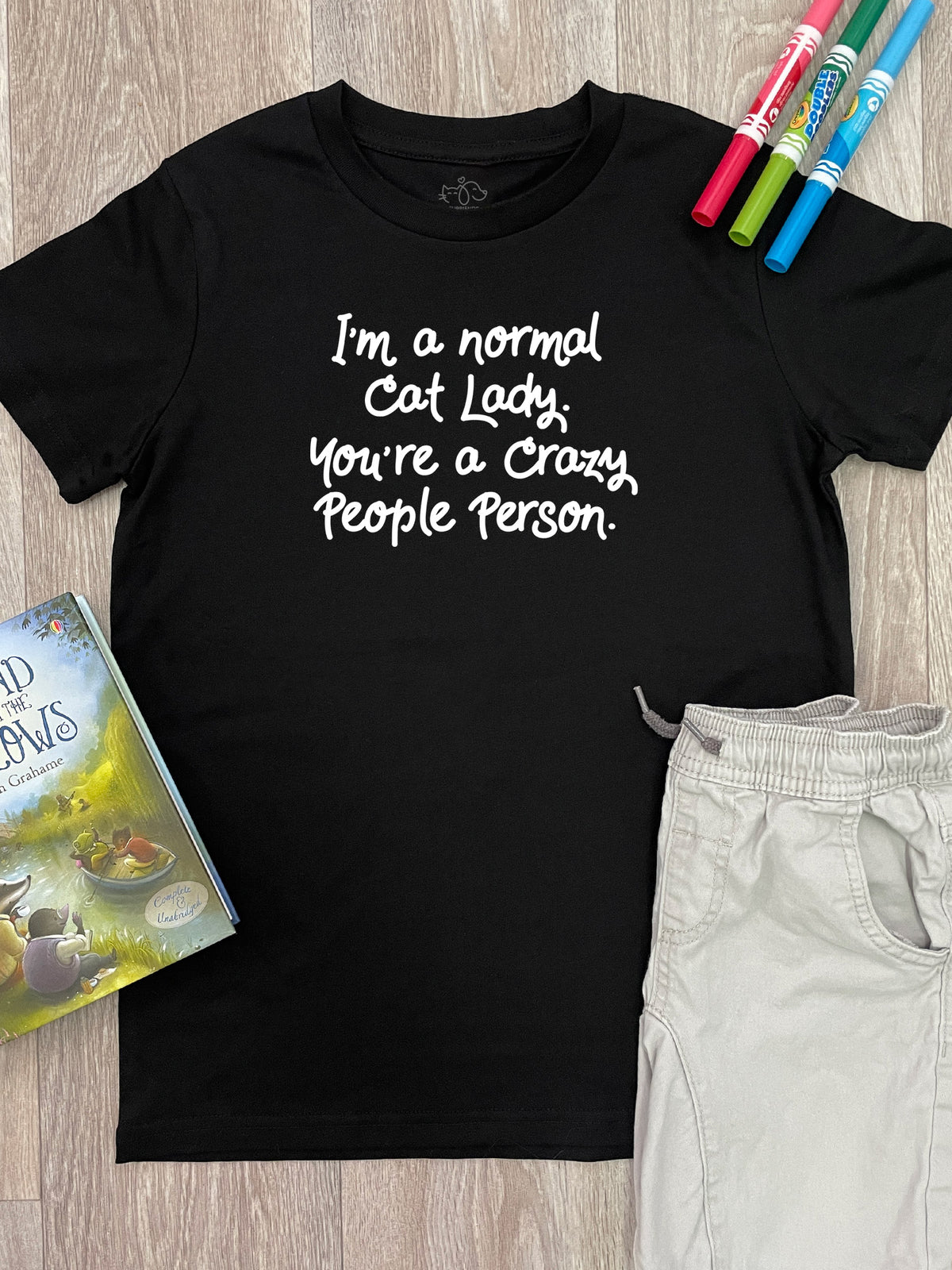 I&#39;m A Normal Cat Lady. You&#39;re A Crazy People Person. Youth Tee