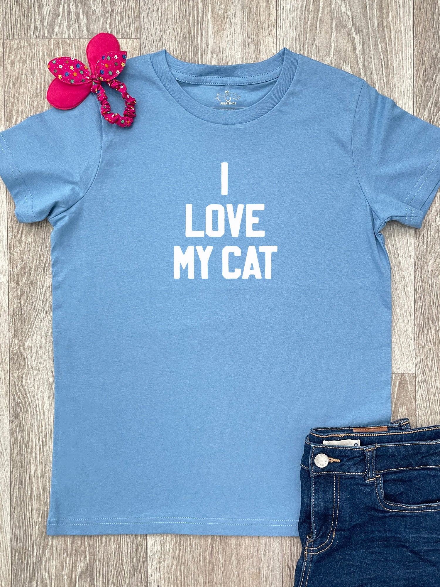 I Love My Cat Youth Tee