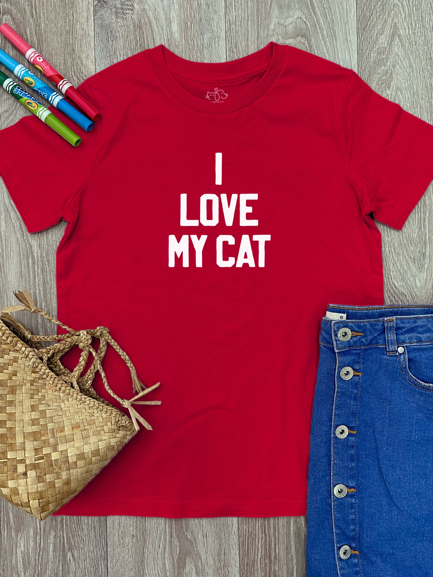 I Love My Cat Youth Tee