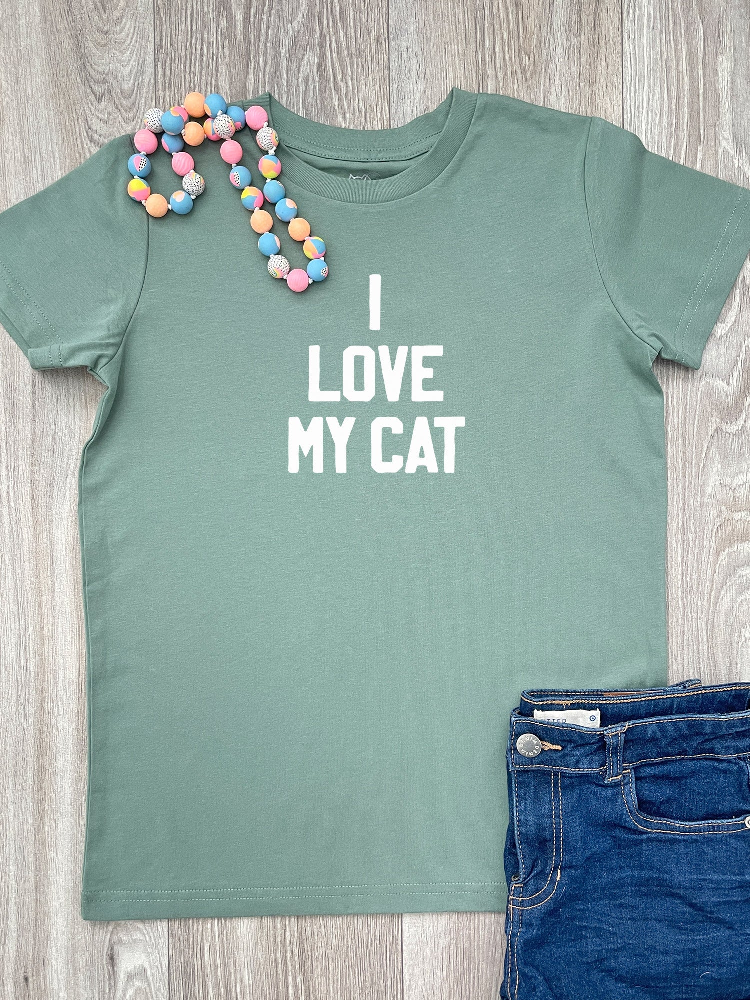 I Love My Cat Youth Tee