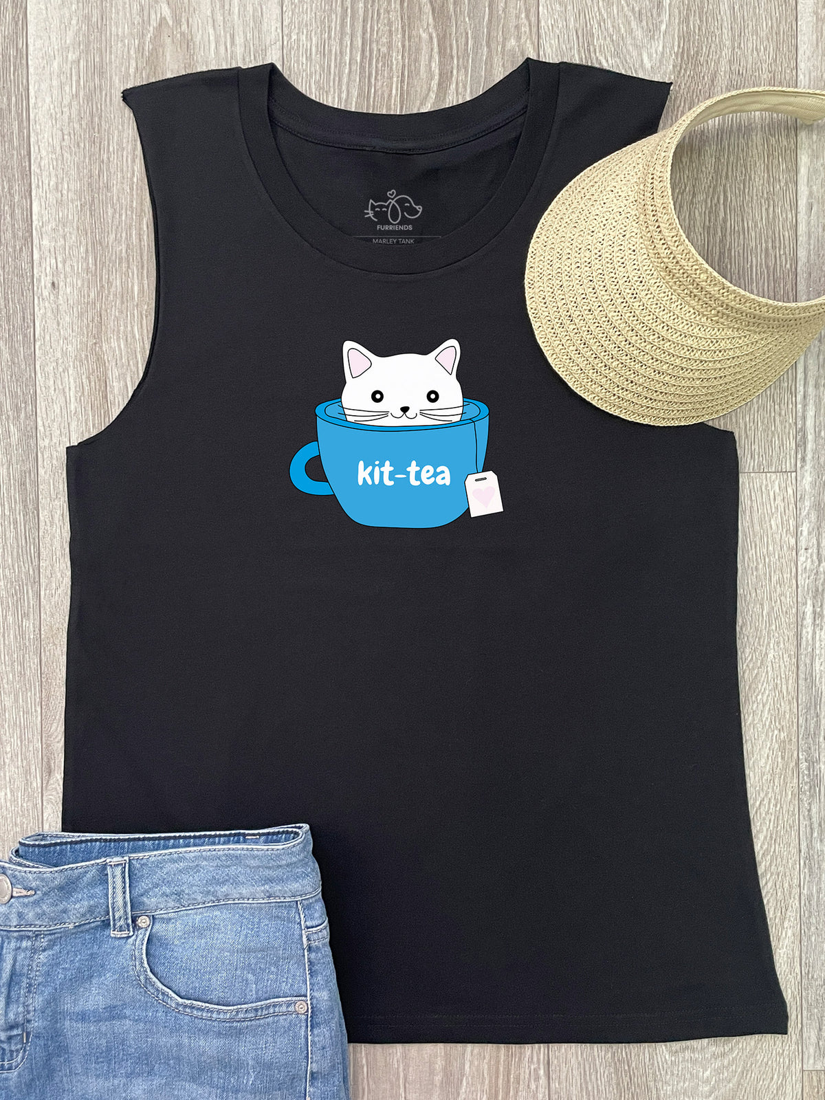 Kit-Tea Cat Marley Tank