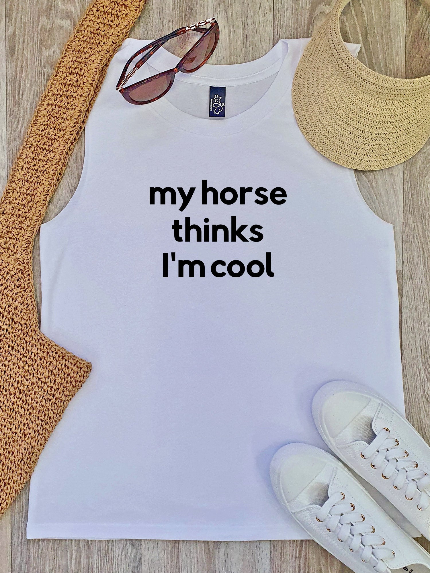 My Horse Thinks I'm Cool Marley Tank