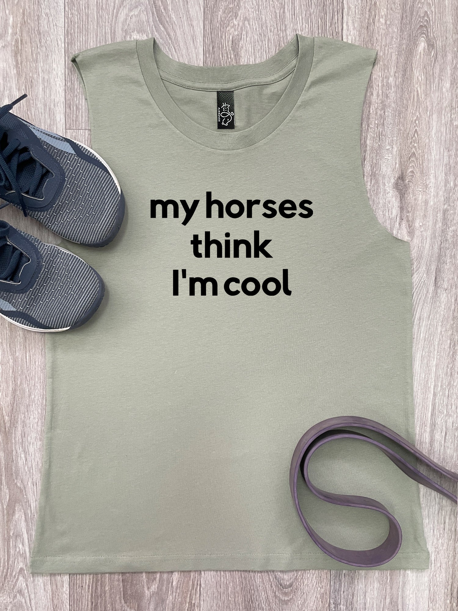 My Horse Thinks I'm Cool Marley Tank