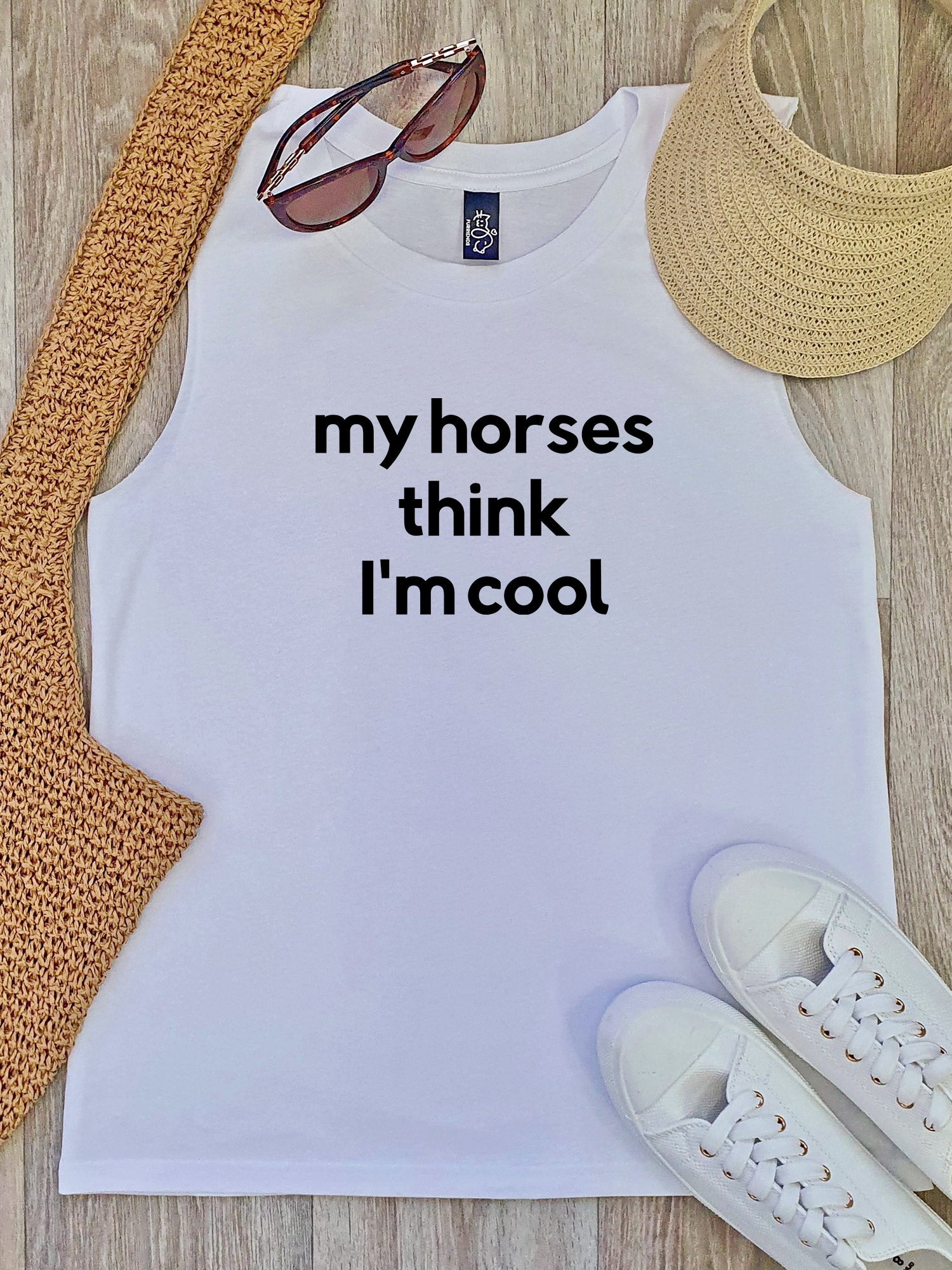 My Horse Thinks I'm Cool Marley Tank