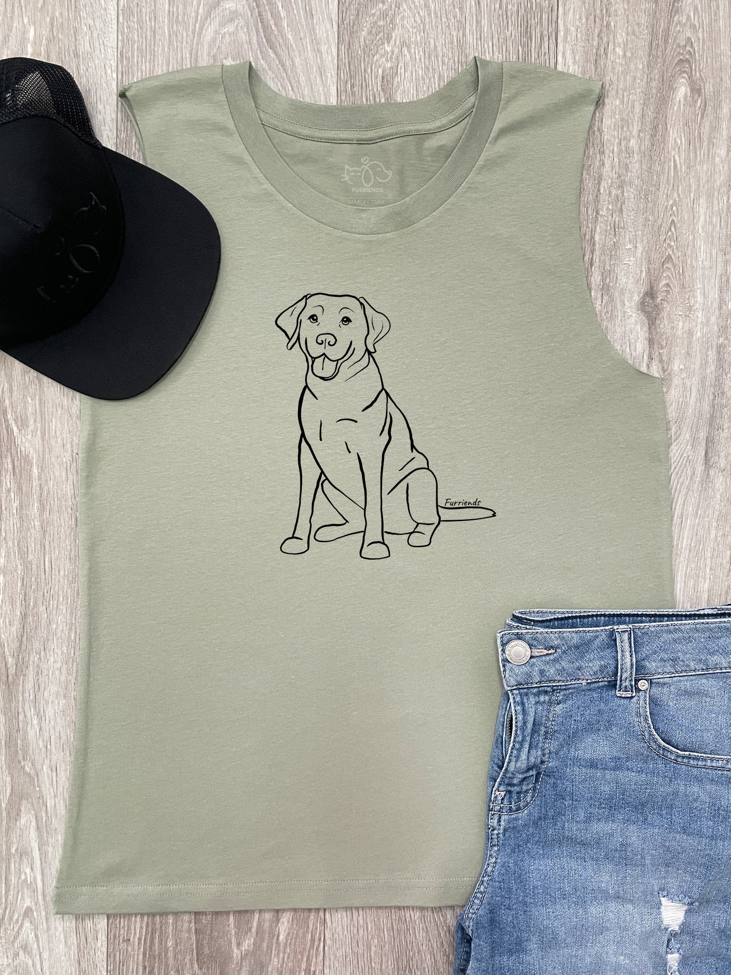 Labrador Marley Tank